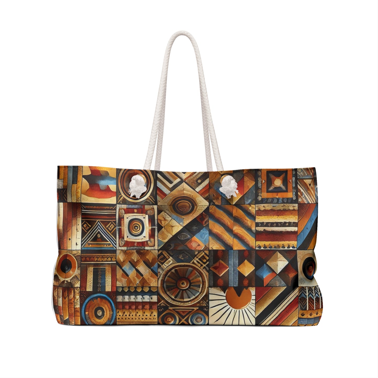 Colorful Summer Vibes Weekender Bag - Perfect for Beach Trips and Vacation