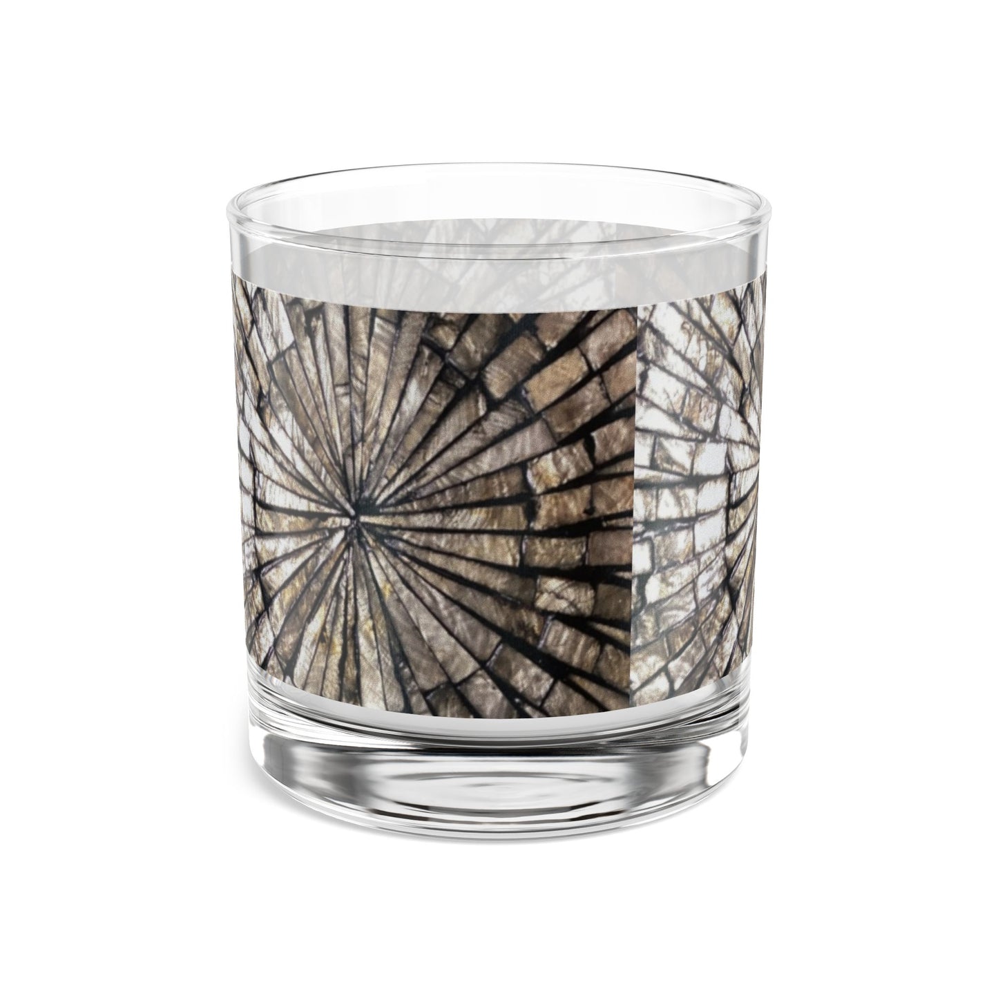 Artisan Rocks Glass - Unique 10oz Drinkware with Textured Design for Home Bar & Gifts