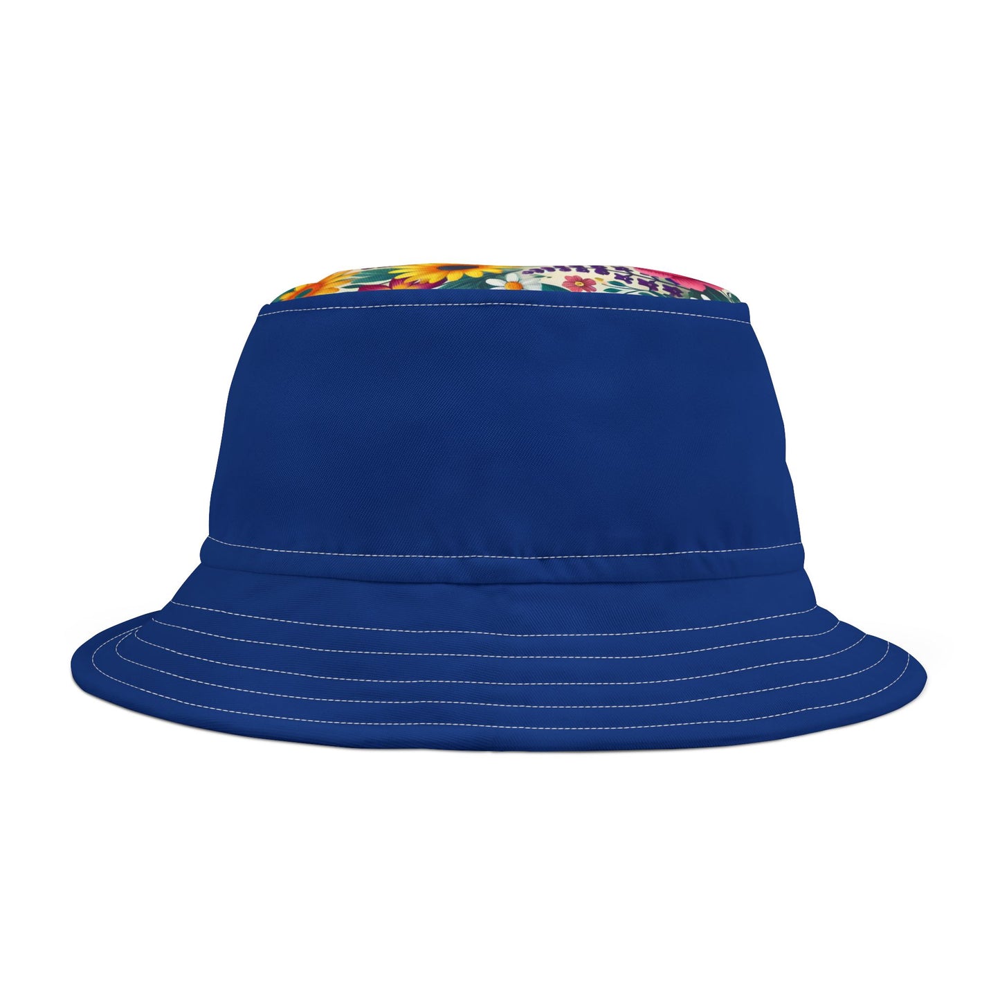 Vibrant Floral Red Bucket Hat for Summer Adventures