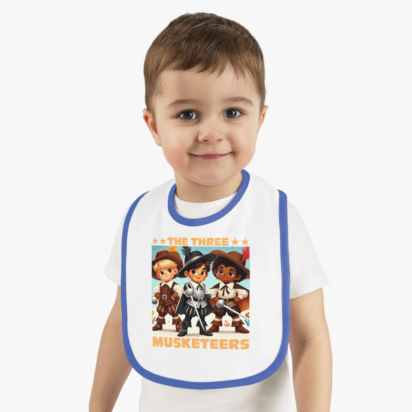 Baby Bib - The Three Musketeers Adventure Bib for Toddlers