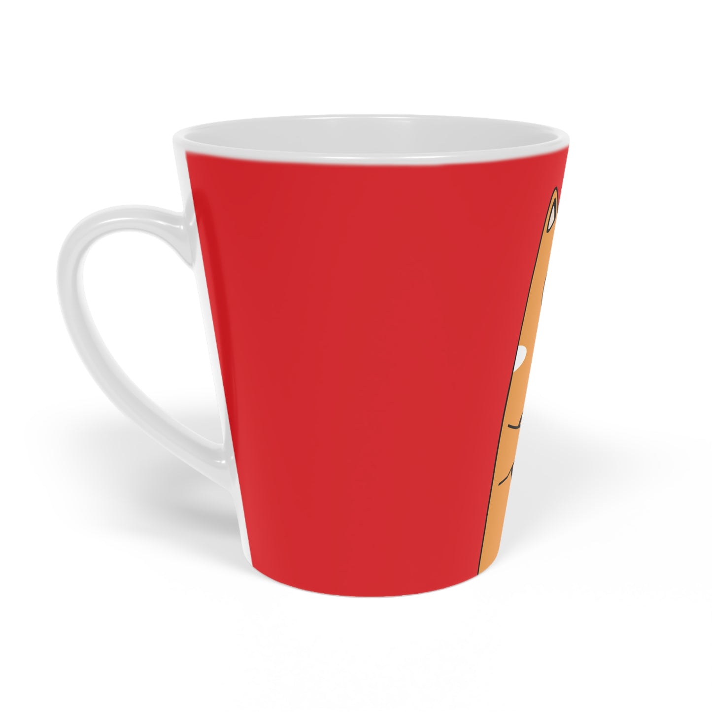 Cute Cat Latte Mug - 12oz Ceramic Coffee Cup for Cat Lovers