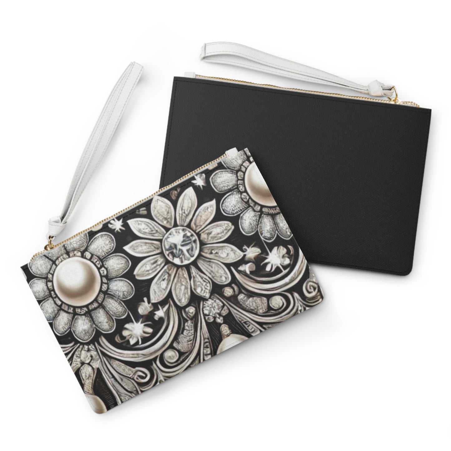 Elegant Floral Clutch Bag - Chic Accessory for Special Occasions