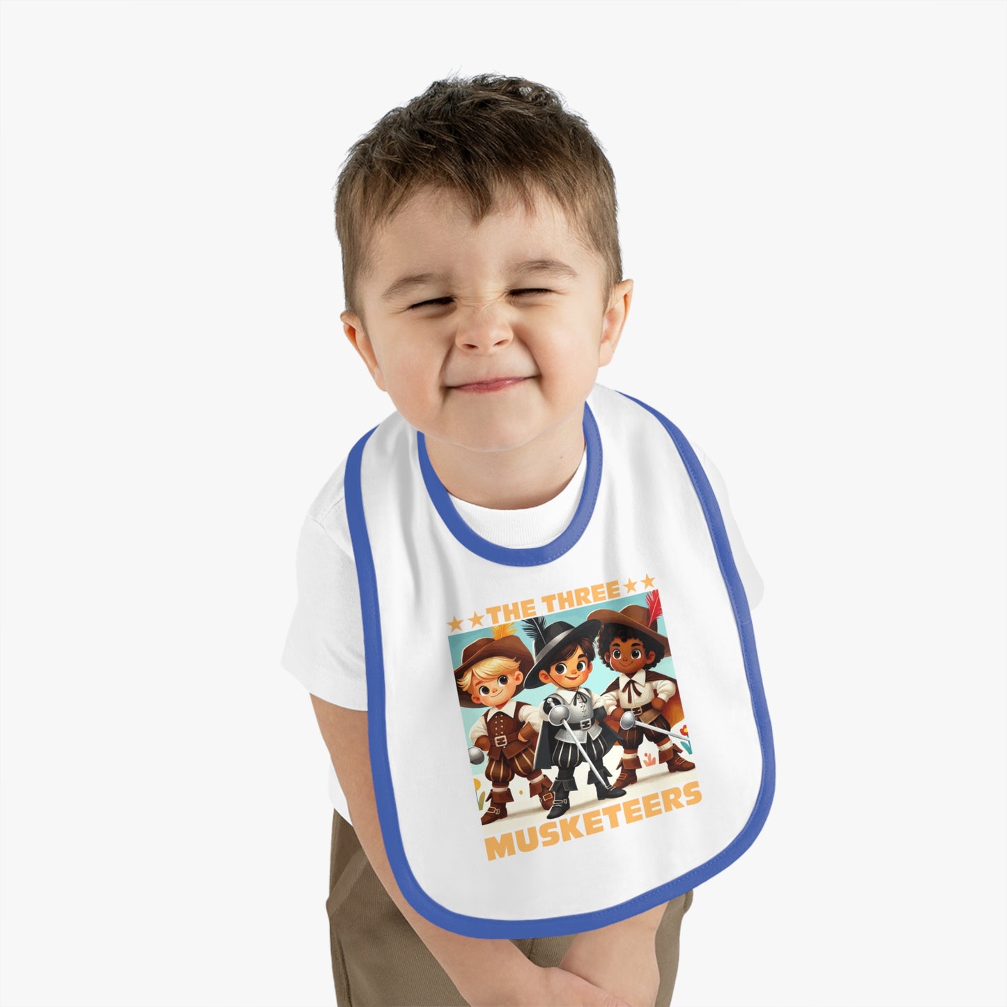 Baby Bib - The Three Musketeers Adventure Bib for Toddlers