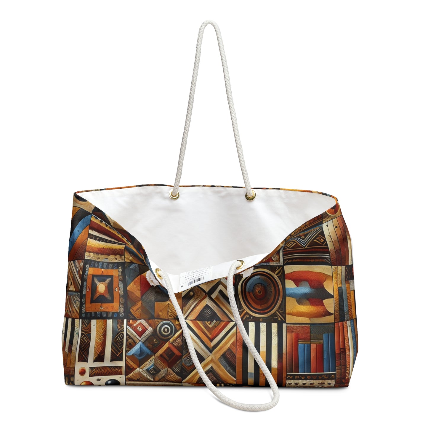 Colorful Summer Vibes Weekender Bag - Perfect for Beach Trips and Vacation