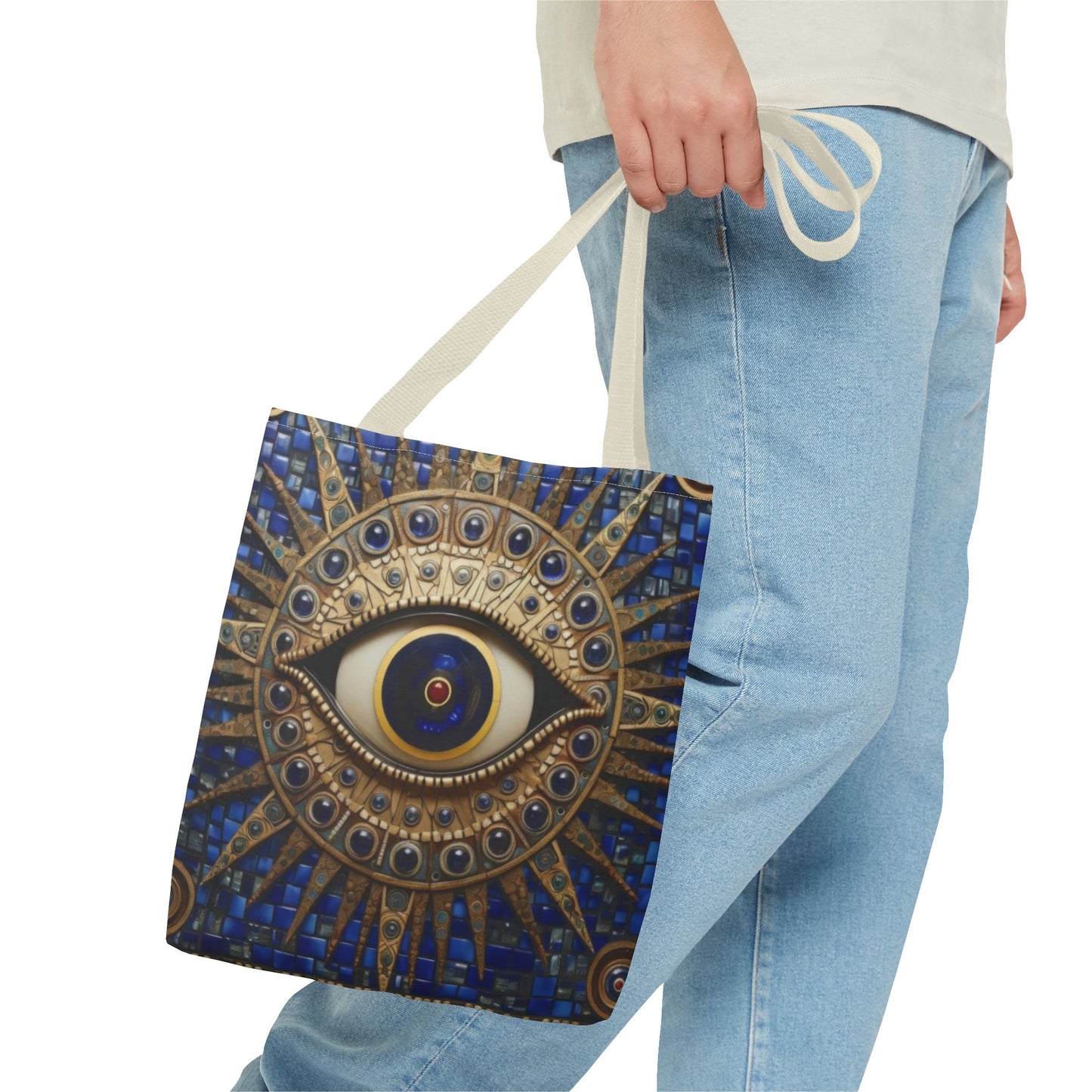 Mystical Eye Tote Bag - Unique Bohemian Style for Everyday Use