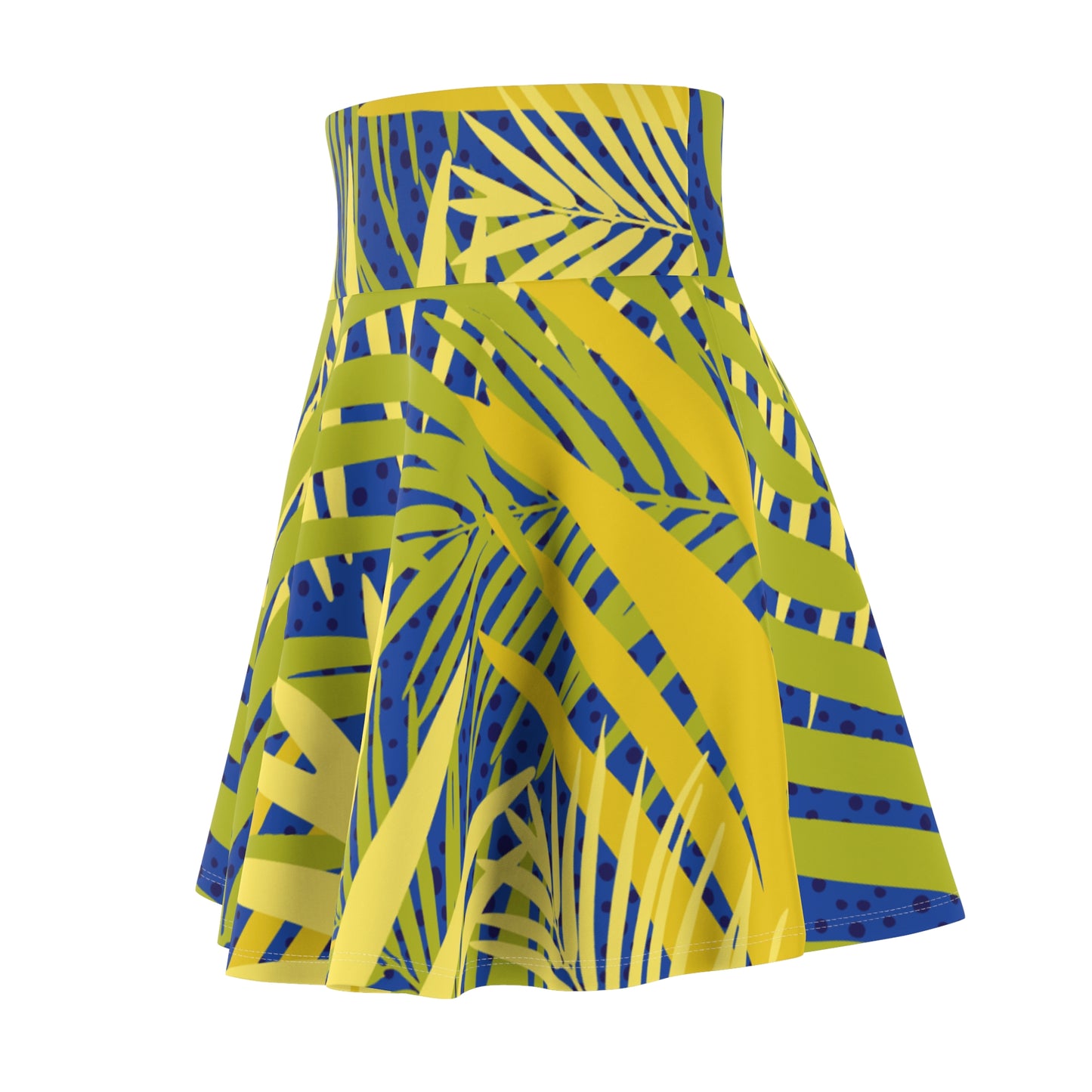 Tropical Oasis Women’s Skater Skirt - Bright & Fun Summer Fashion
