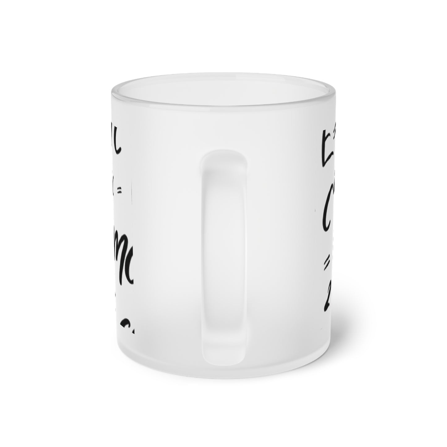 Frosted Glass Mug