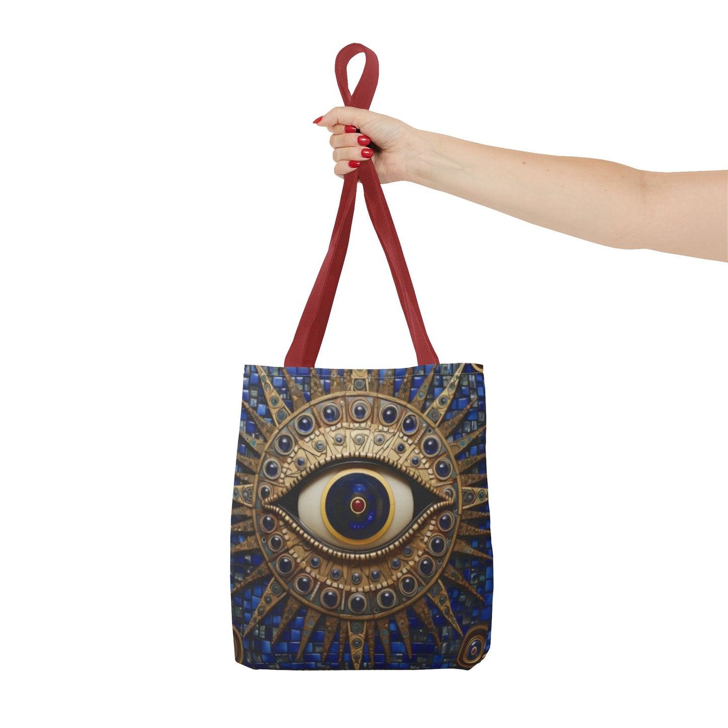 Mystical Eye Tote Bag - Unique Bohemian Style for Everyday Use
