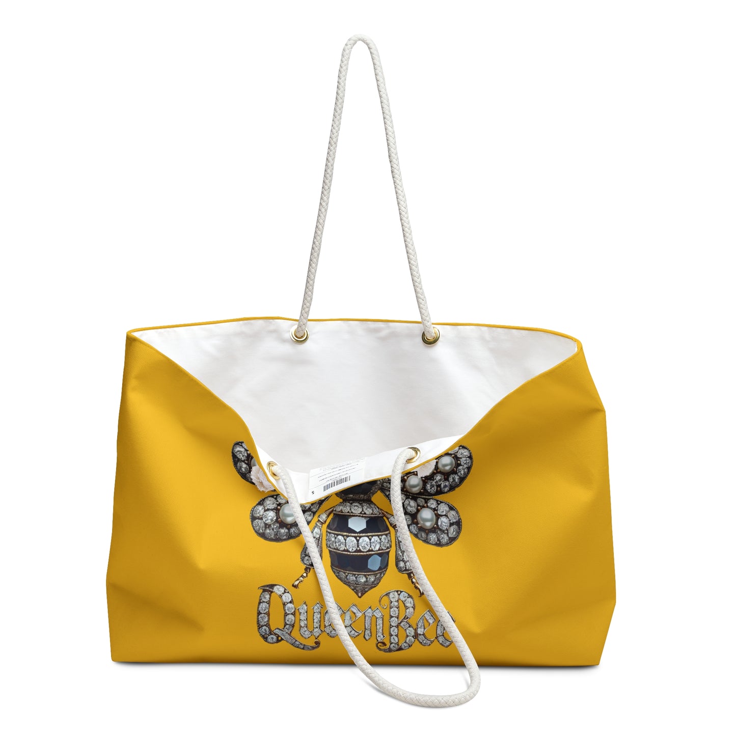 Queen Bee Weekend Bag - Stylish Red Tote for Travel and Errands