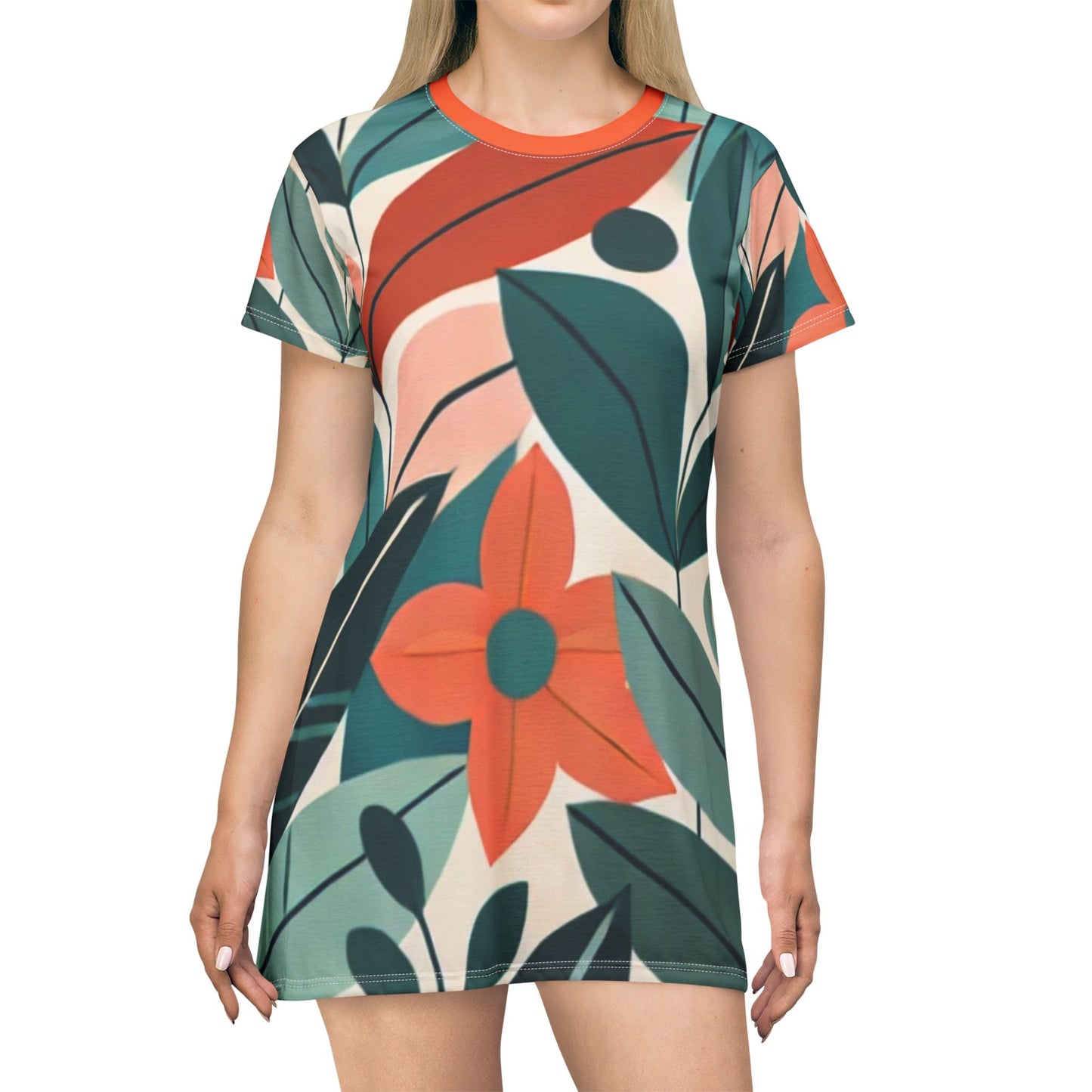 T-Shirt Dress (AOP)
