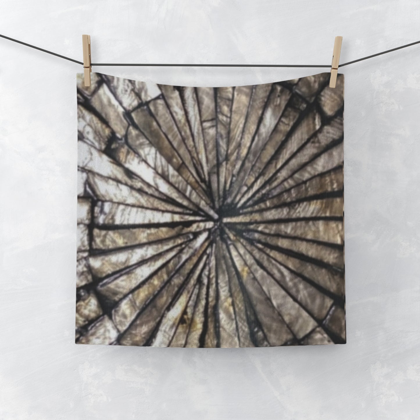 Elegant Natural Stone Pattern Face Towel - Soft & Absorbent for Spa Days and Everyday Use