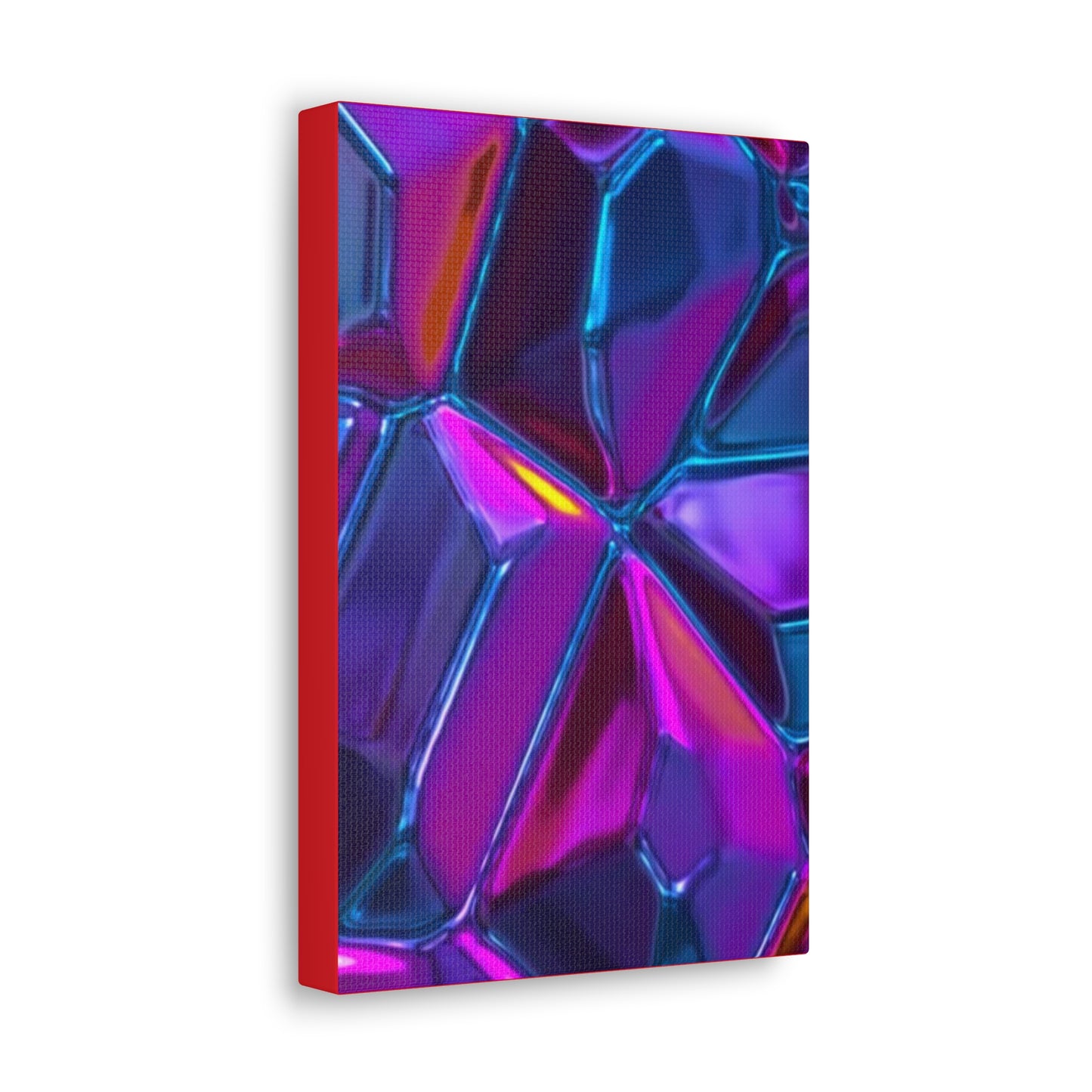 Floral Canvas Art Print - Bright Tropical Decor for Home