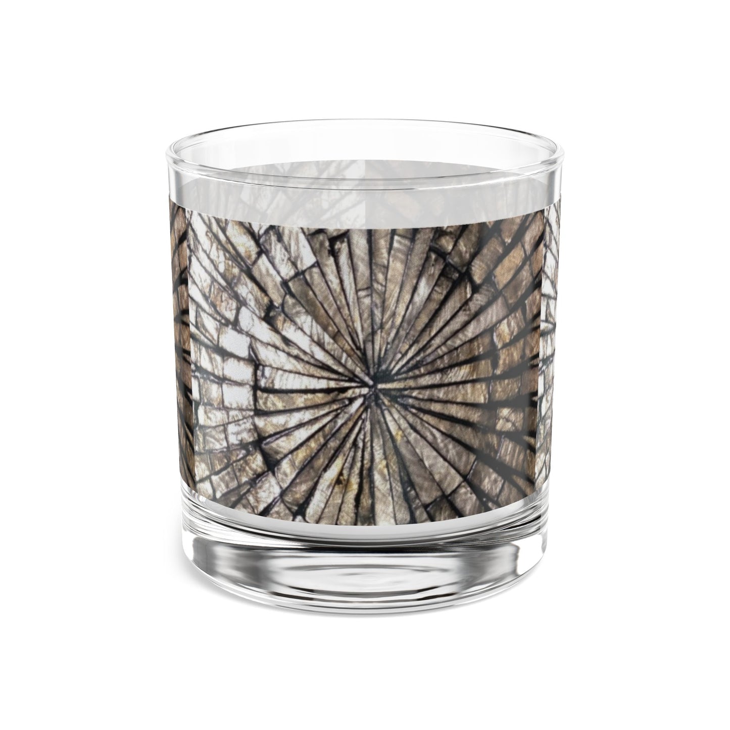 Artisan Rocks Glass - Unique 10oz Drinkware with Textured Design for Home Bar & Gifts