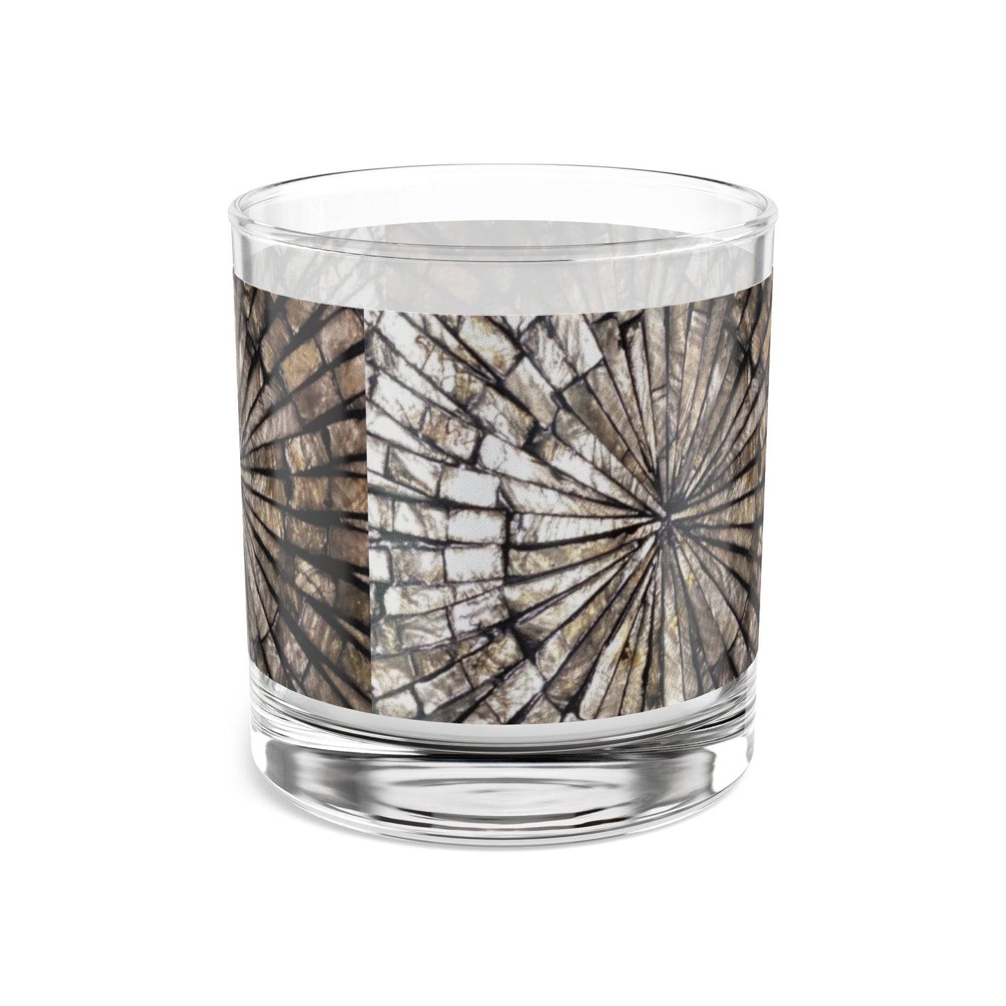 Artisan Rocks Glass - Unique 10oz Drinkware with Textured Design for Home Bar & Gifts
