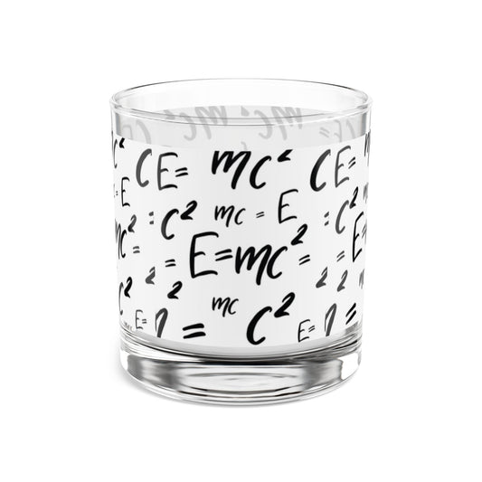 E=mc² Science Rocks Glass - 10oz Drinking Glass for Science Lovers & Gift Ideas