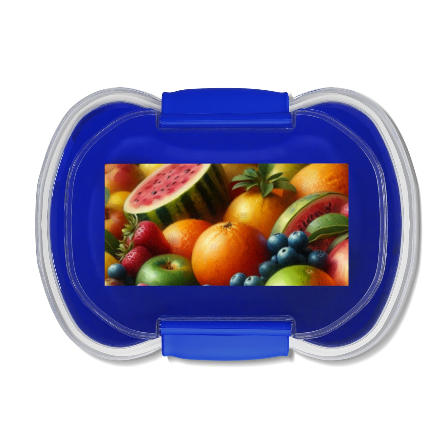 Colorful Two-Tier Bento Box for Healthy Meal Prep