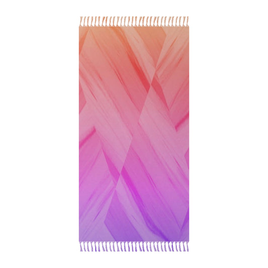 Boho Beach Towel - Vibrant Gradient Design for Summer Fun