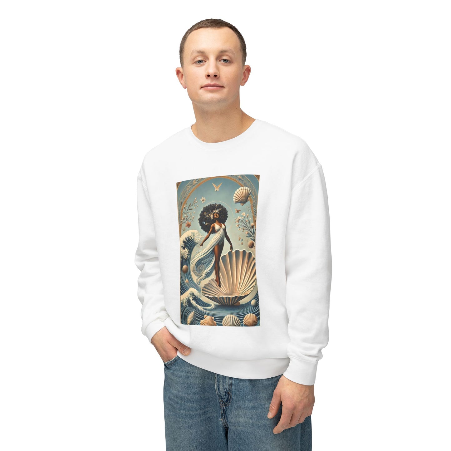 Unisex Lightweight Crewneck Sweatshirt