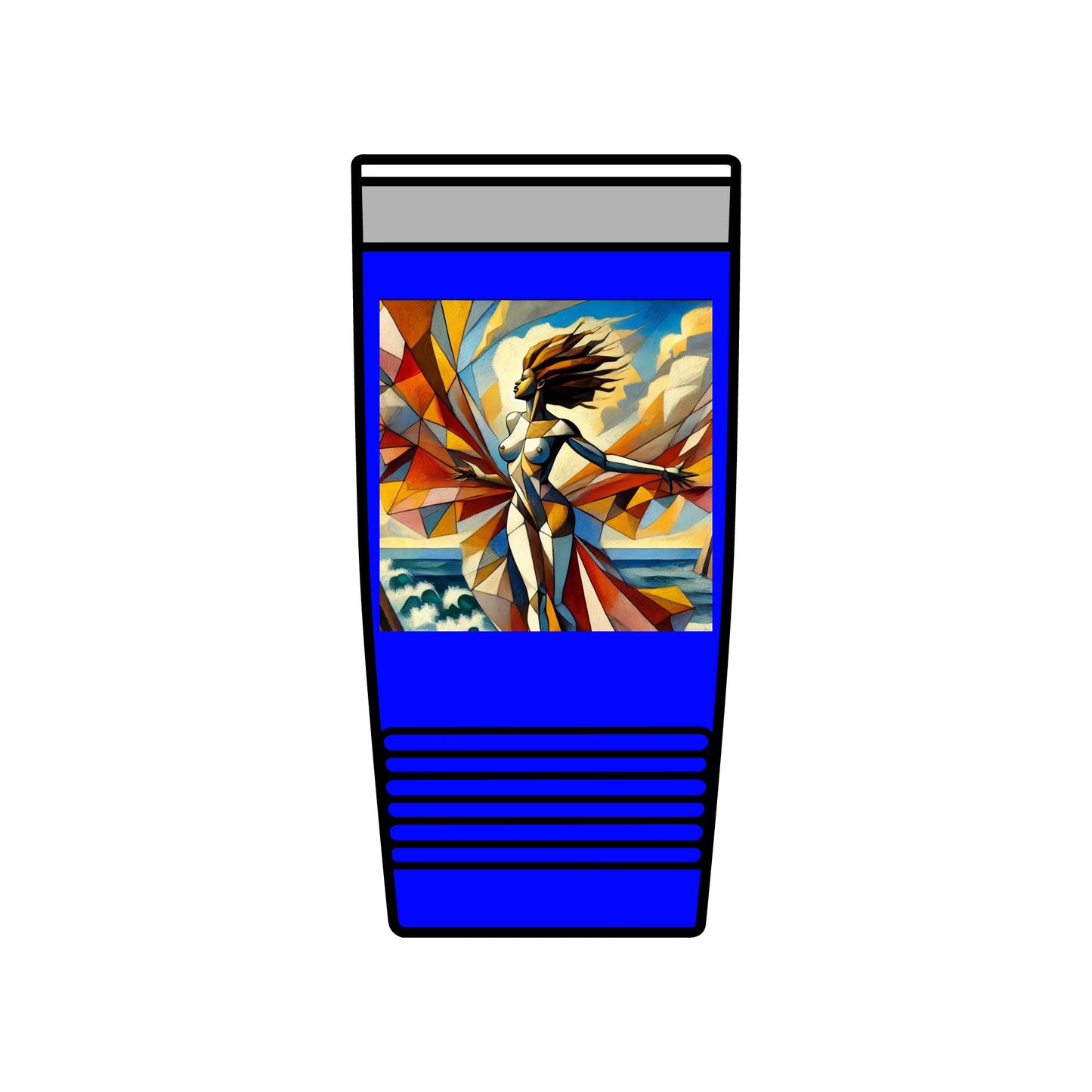 Colorful Art Insulated Tumbler - 20oz - Perfect for Hot & Cold Drinks