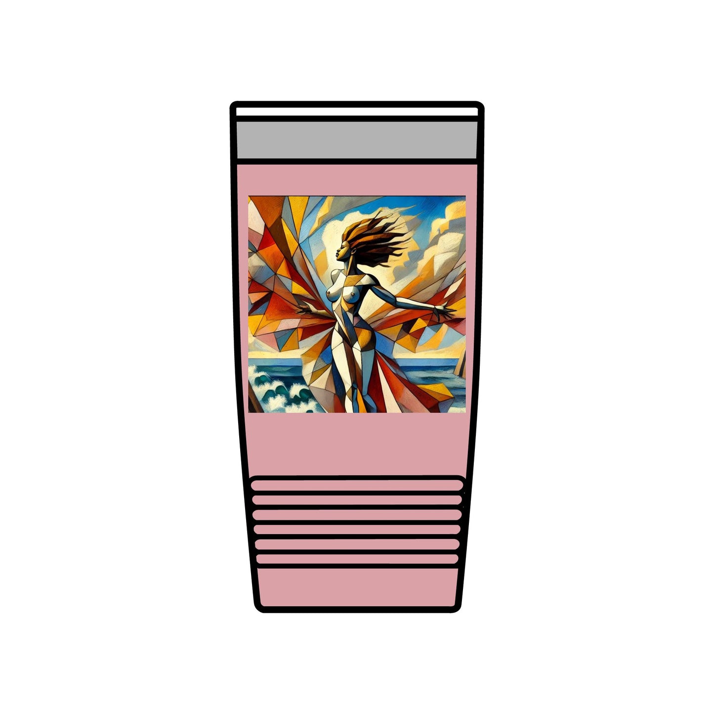 Colorful Art Insulated Tumbler - 20oz - Perfect for Hot & Cold Drinks