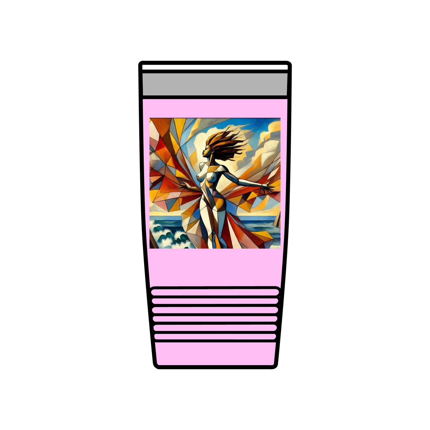 Colorful Art Insulated Tumbler - 20oz - Perfect for Hot & Cold Drinks