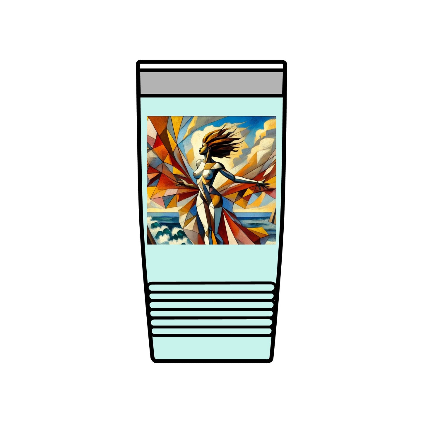 Colorful Art Insulated Tumbler - 20oz - Perfect for Hot & Cold Drinks