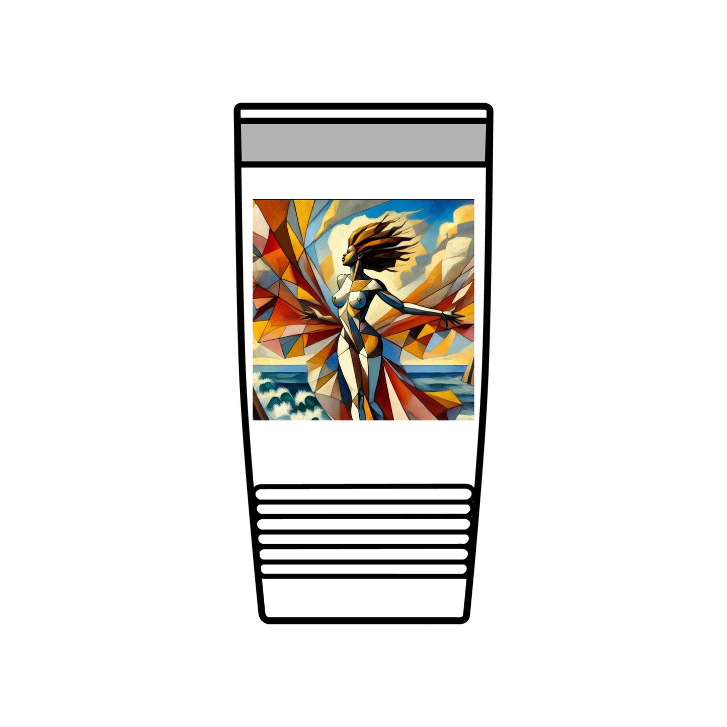 Colorful Art Insulated Tumbler - 20oz - Perfect for Hot & Cold Drinks