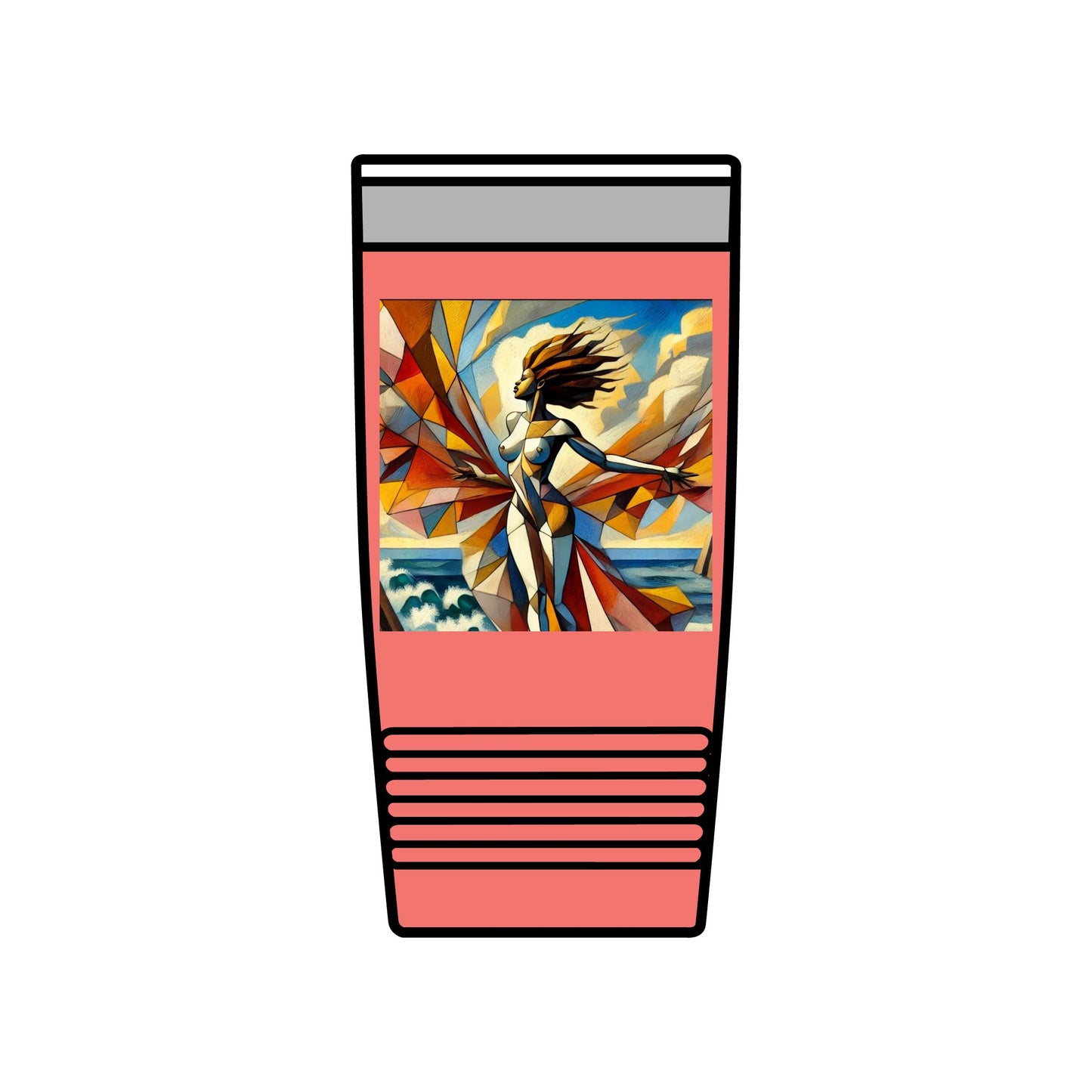 Colorful Art Insulated Tumbler - 20oz - Perfect for Hot & Cold Drinks