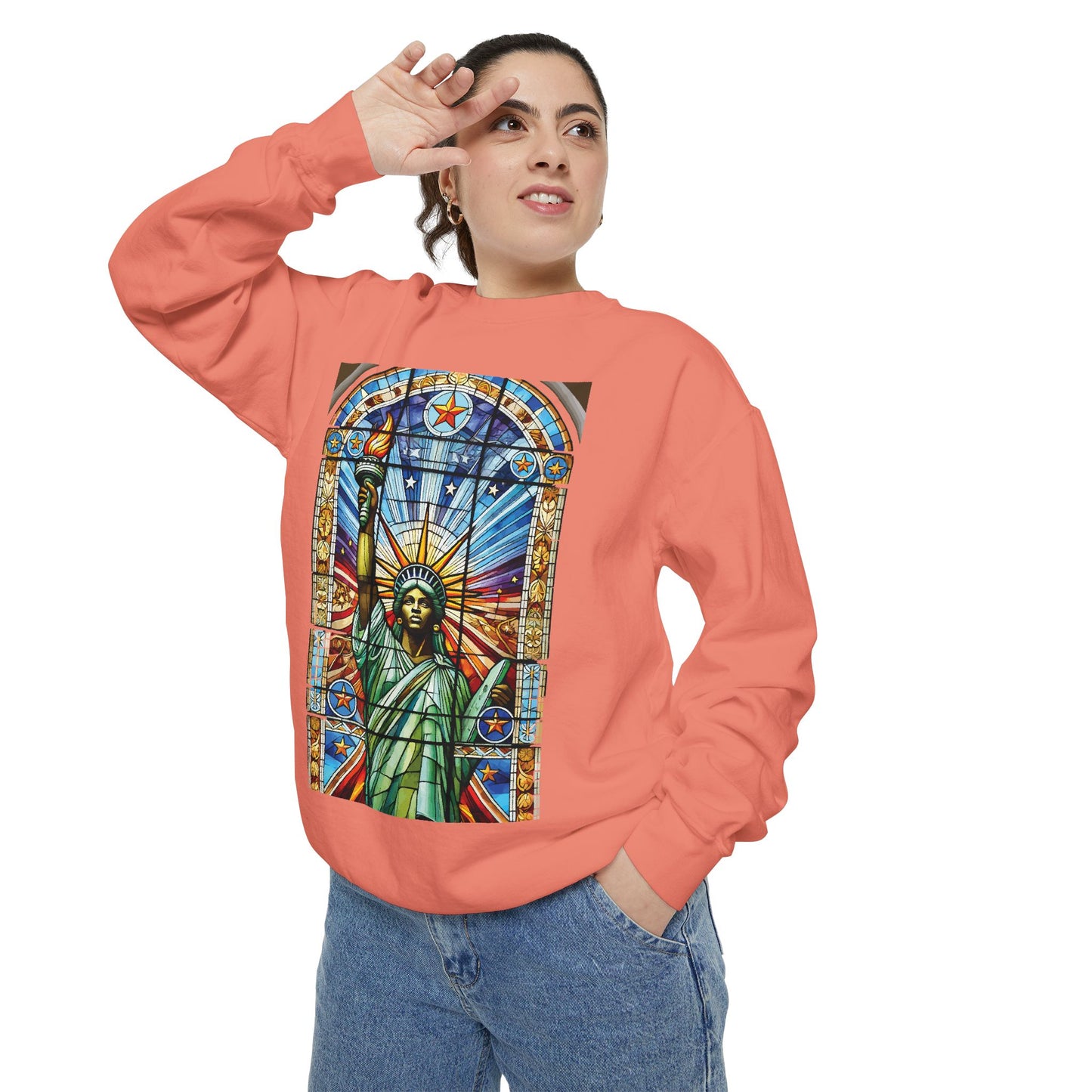 Unisex Garment-Dyed Sweatshirt