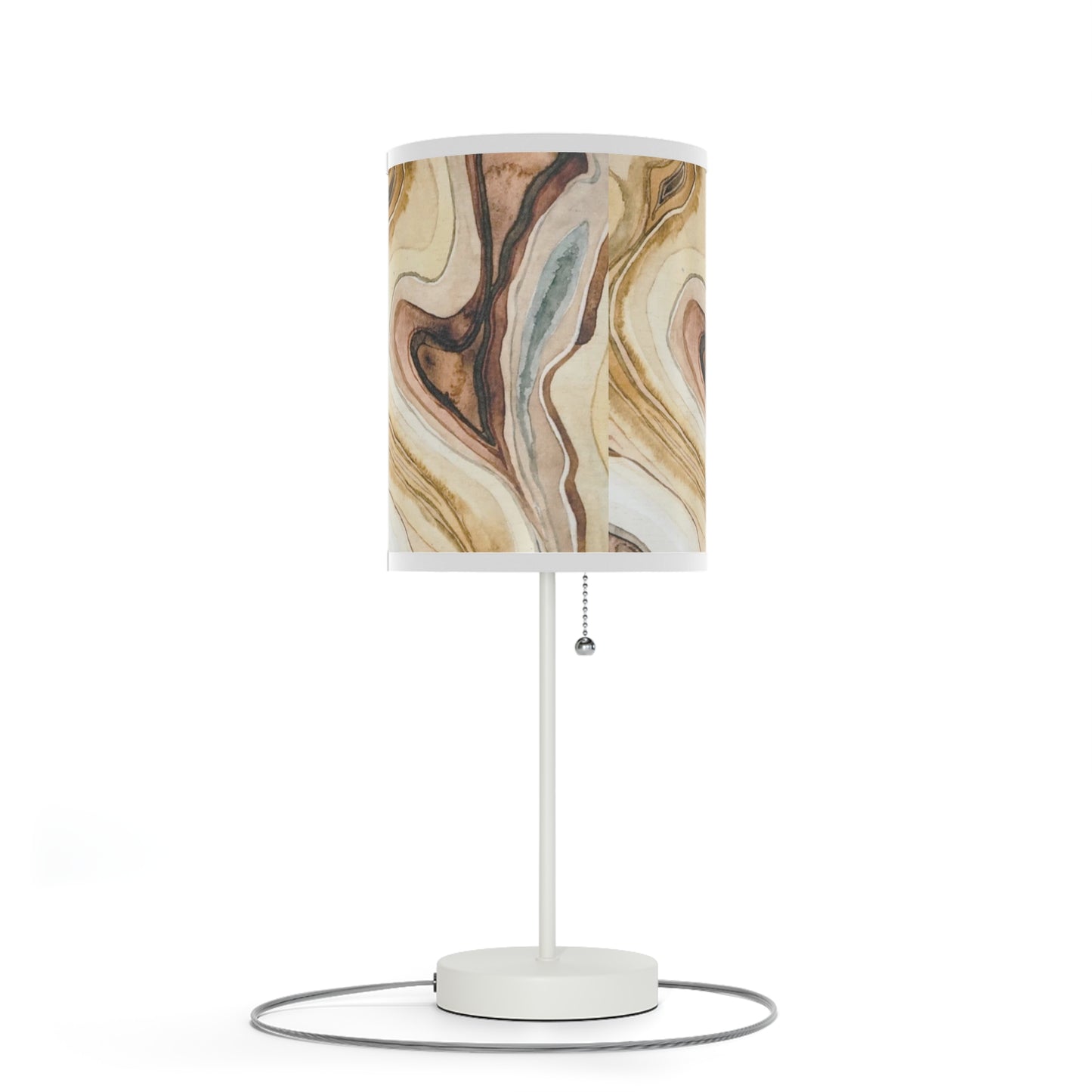 Elegant Marble Table Lamp - Chic Home Décor Accent