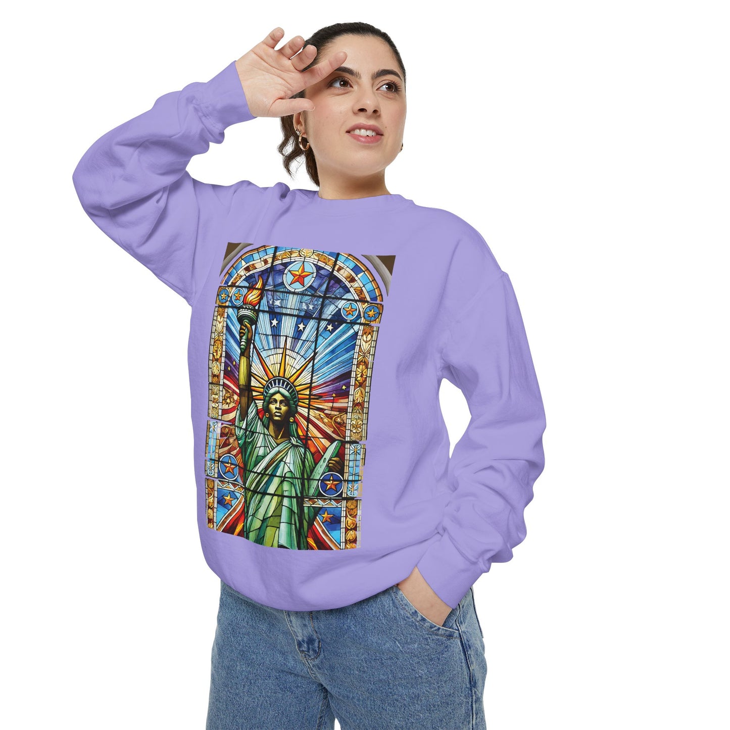 Unisex Garment-Dyed Sweatshirt