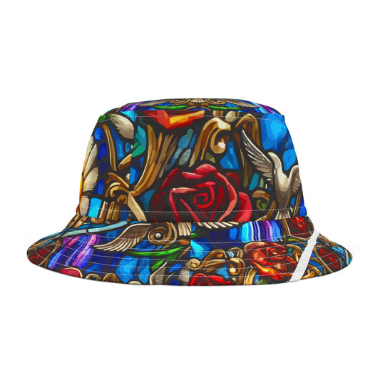 Colorful Floral Pattern Bucket Hat - Perfect for Summer Fun