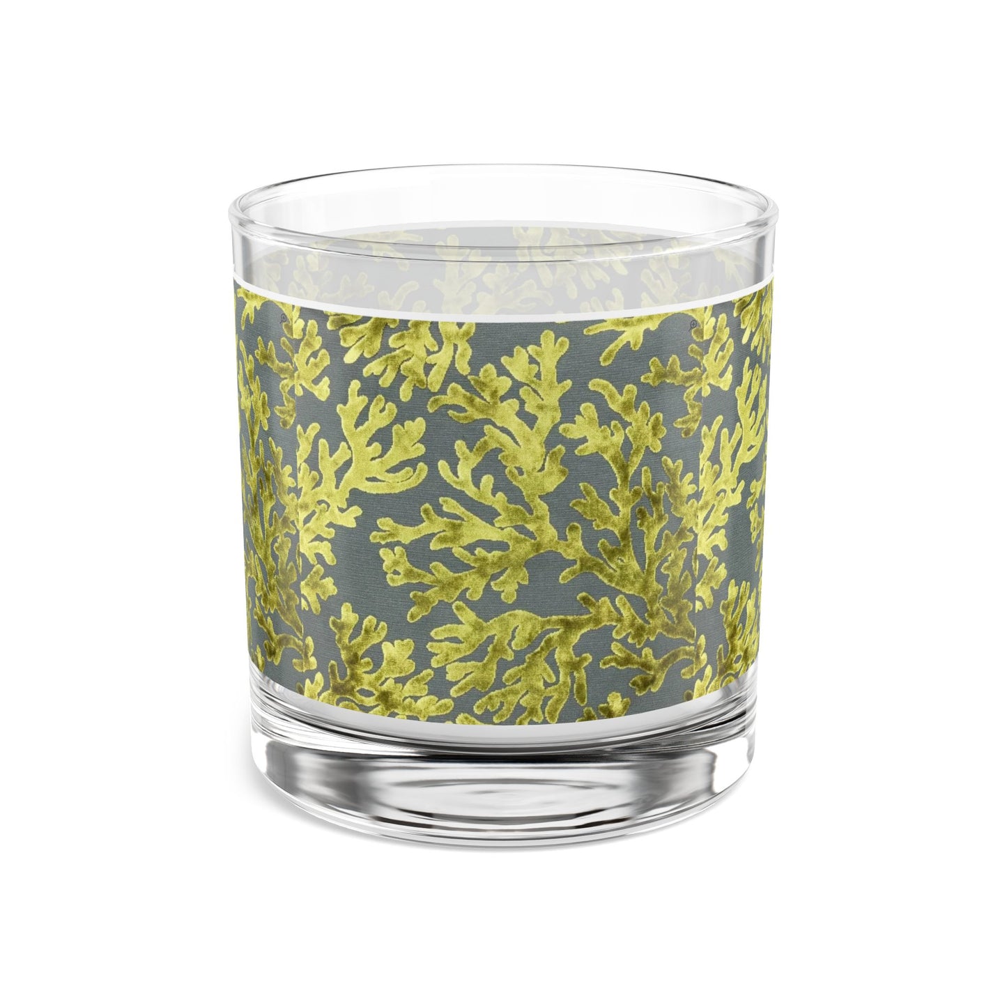 Coral Reef 10oz Rocks Glass – Elegant Drinkware for Coastal Celebrations