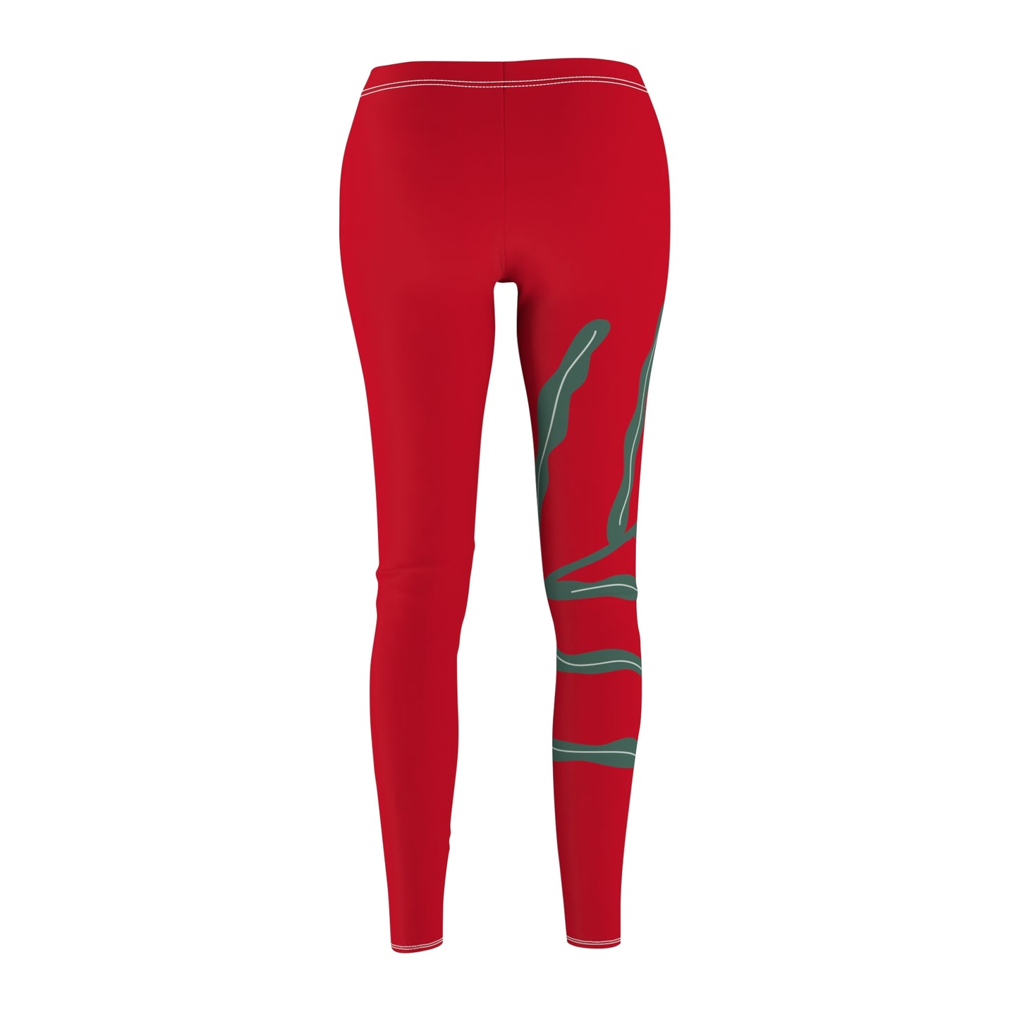 Women's Cut & Sew Casual Leggings (AOP)