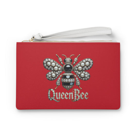 Queen Bee Clutch Bag - Elegant Red Fashion Accessory for Stylish Women