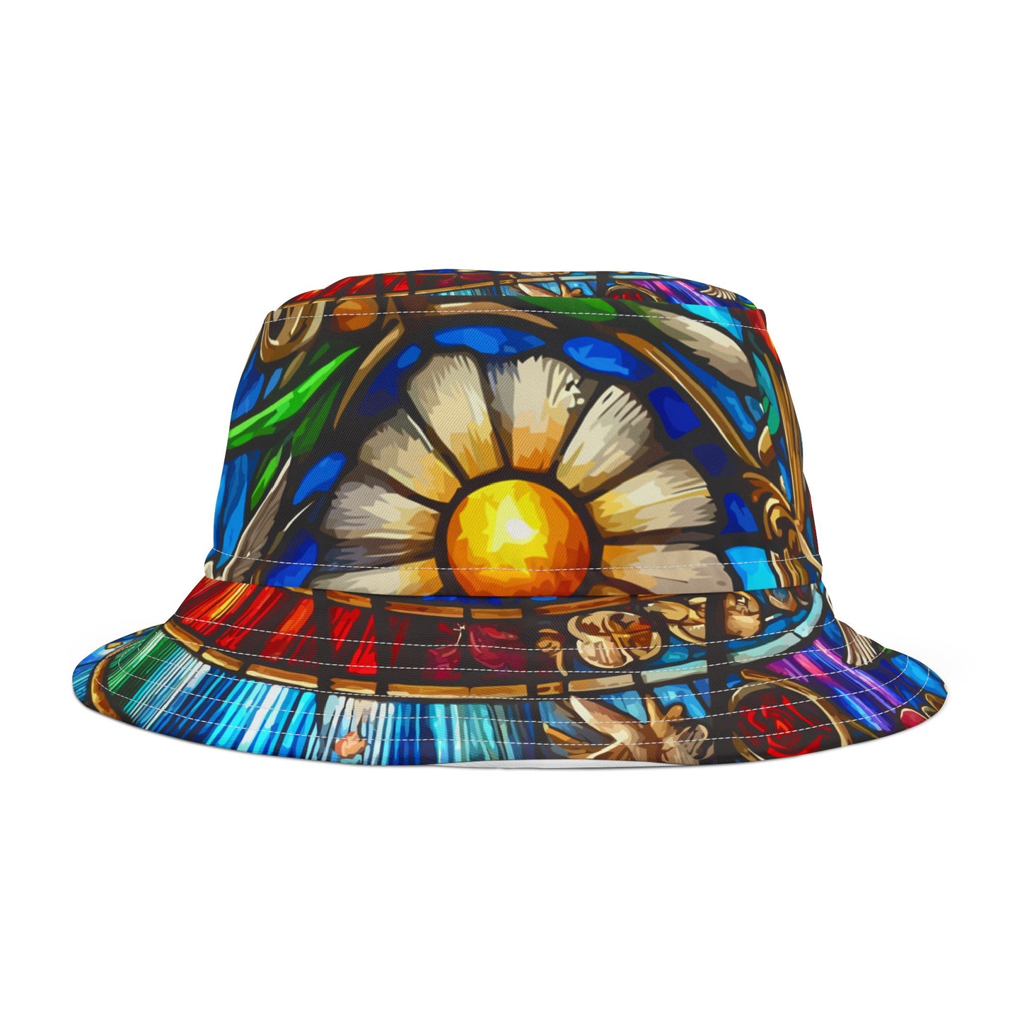 Colorful Floral Pattern Bucket Hat - Perfect for Summer Fun