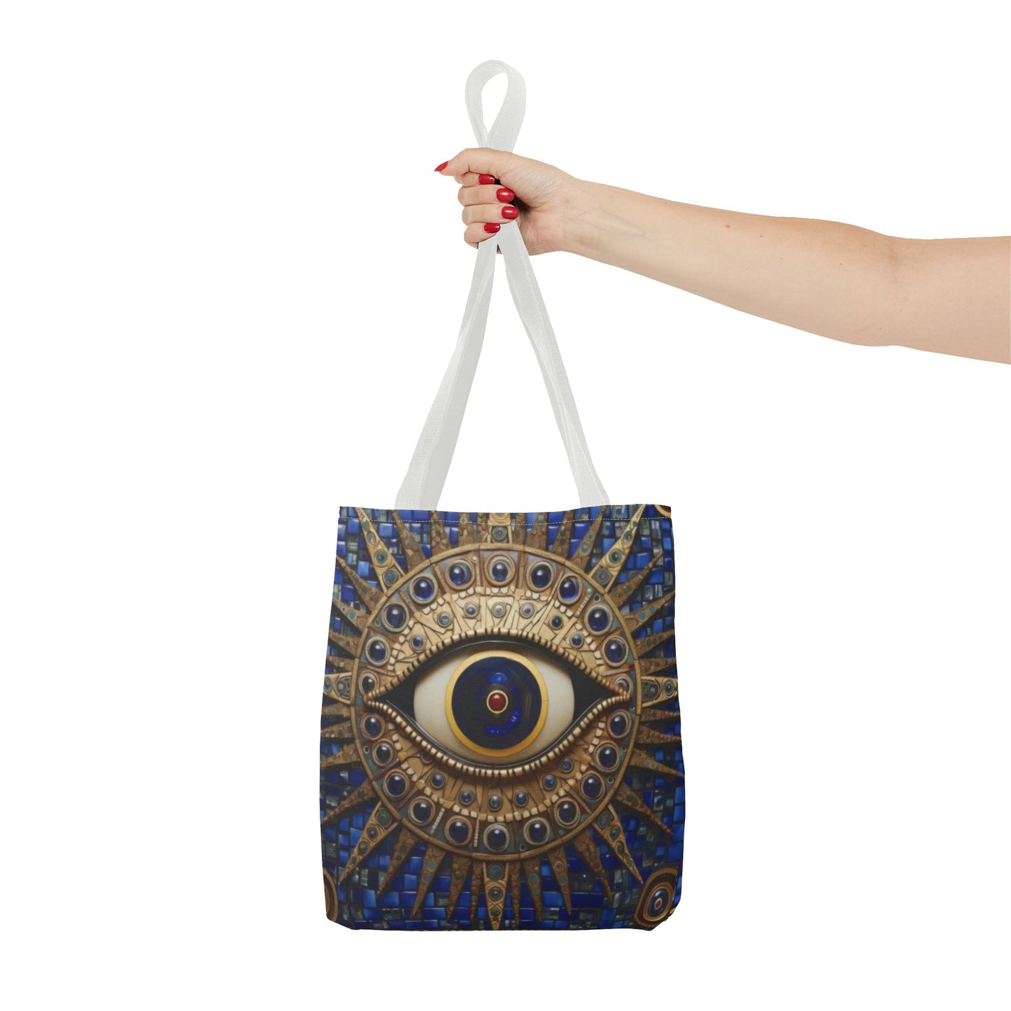 Mystical Eye Tote Bag - Unique Bohemian Style for Everyday Use