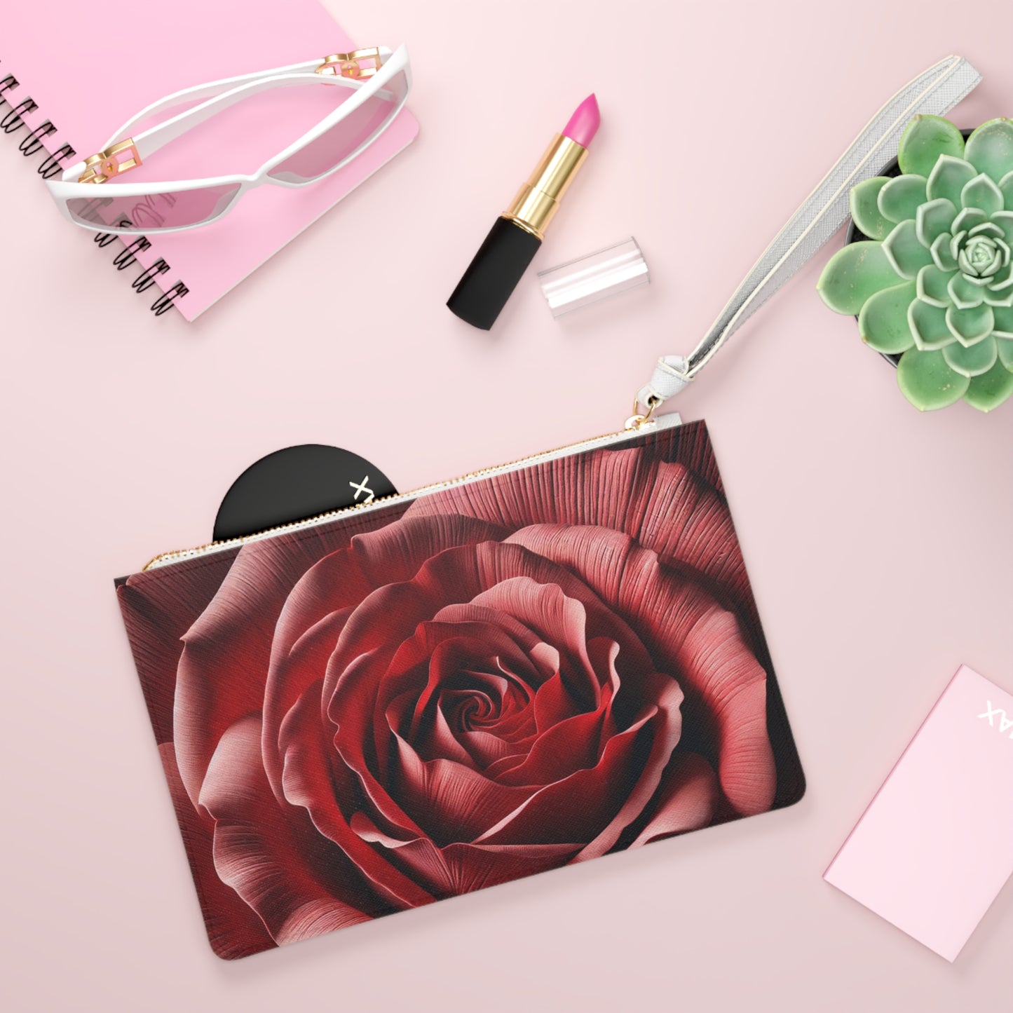 Romantic Rose Clutch Bag - Perfect for Date Night and Special Occasions