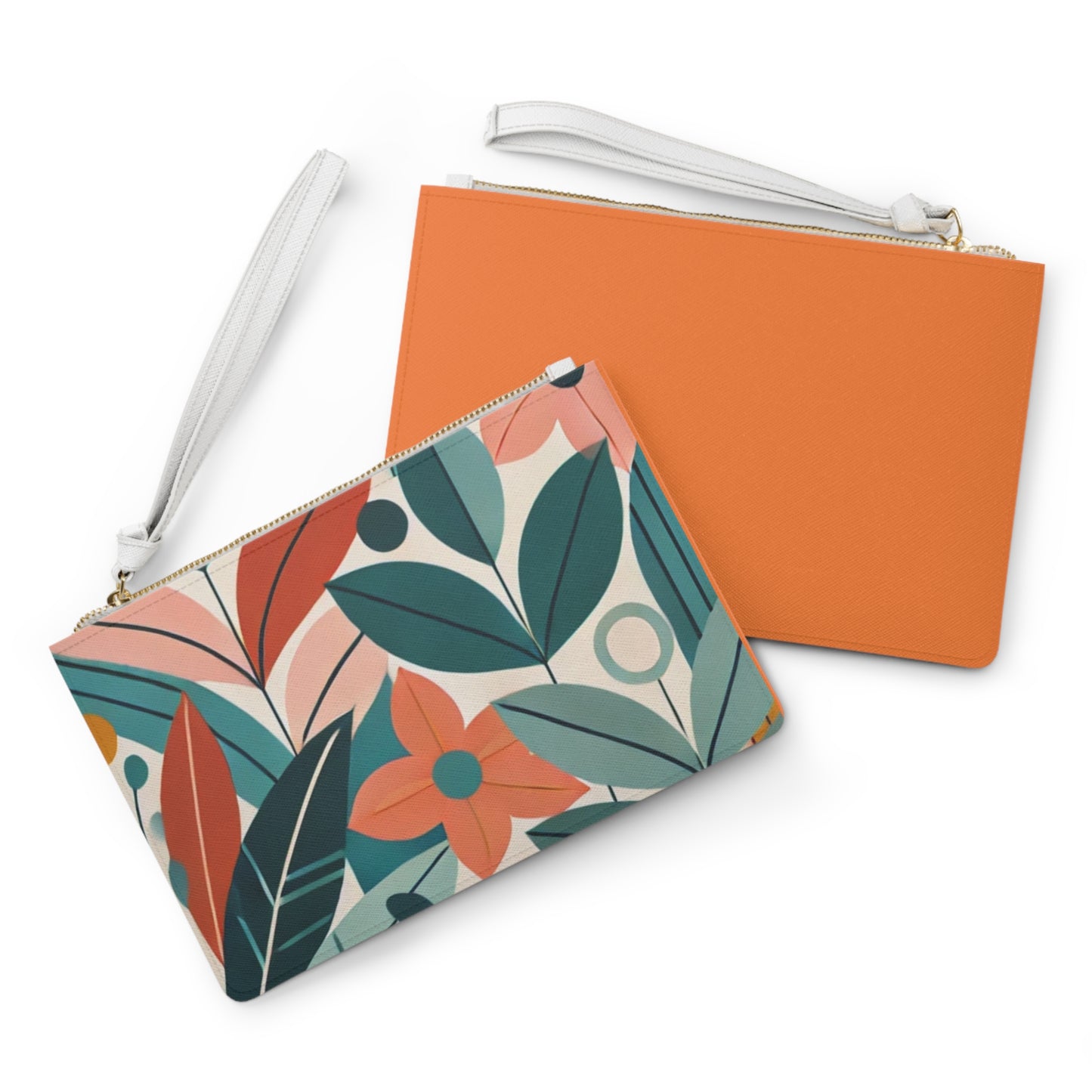 Botanical Print Clutch Bag | Stylish Floral Design for Everyday Use