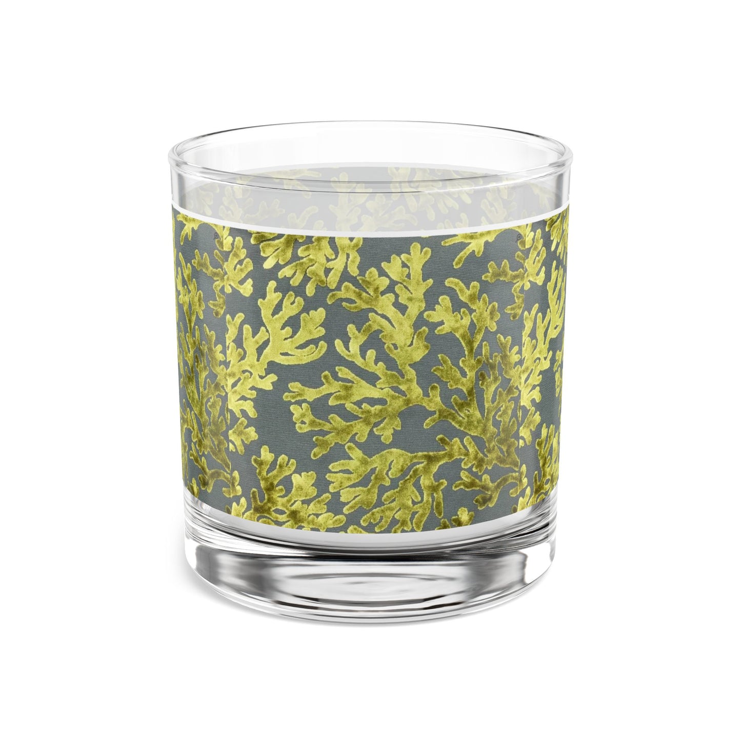 Coral Reef 10oz Rocks Glass – Elegant Drinkware for Coastal Celebrations