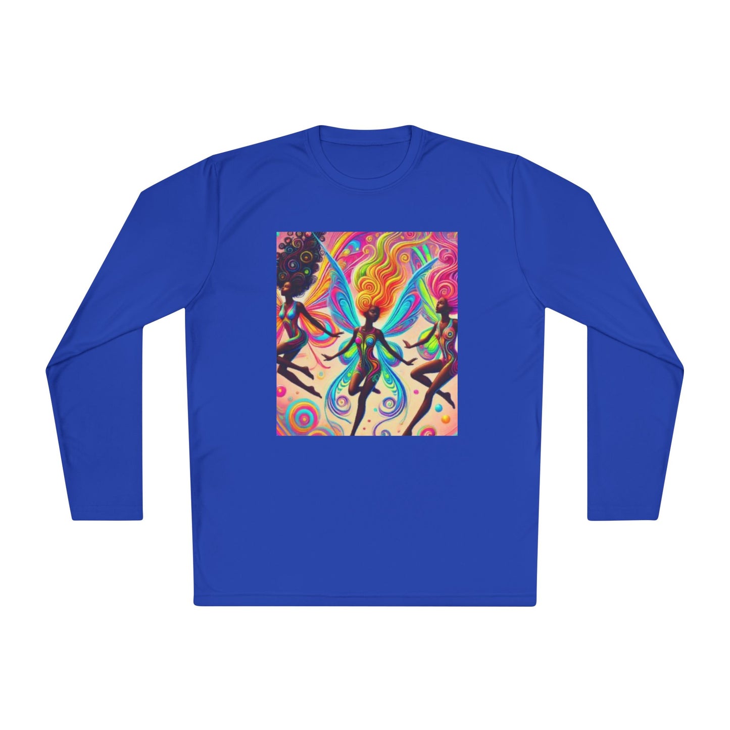 Colorful Dance Art Unisex Lightweight Long Sleeve Tee - Perfect for Festivals & Celebrations