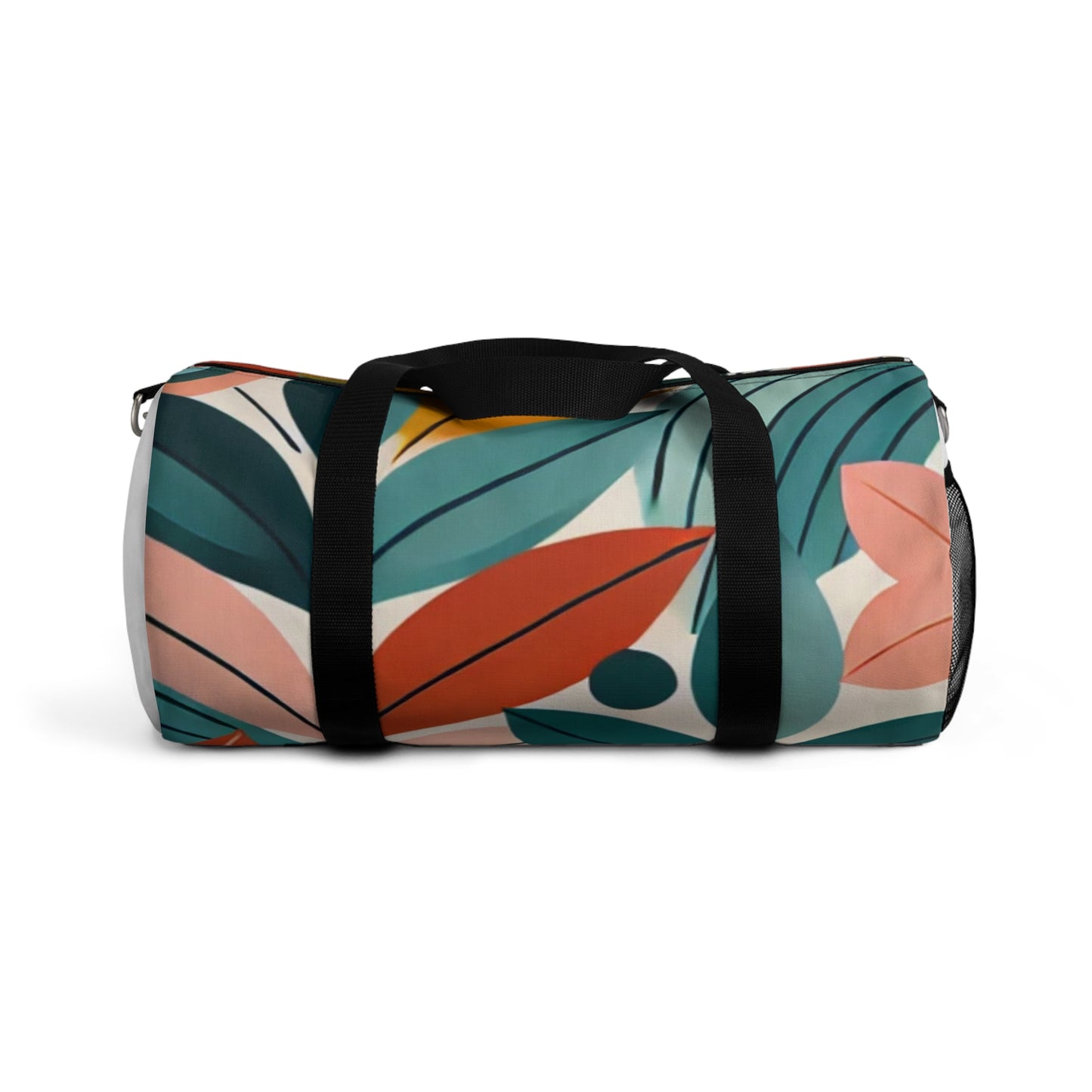 Tropical Floral Duffel Bag - Perfect for Travel and Gym