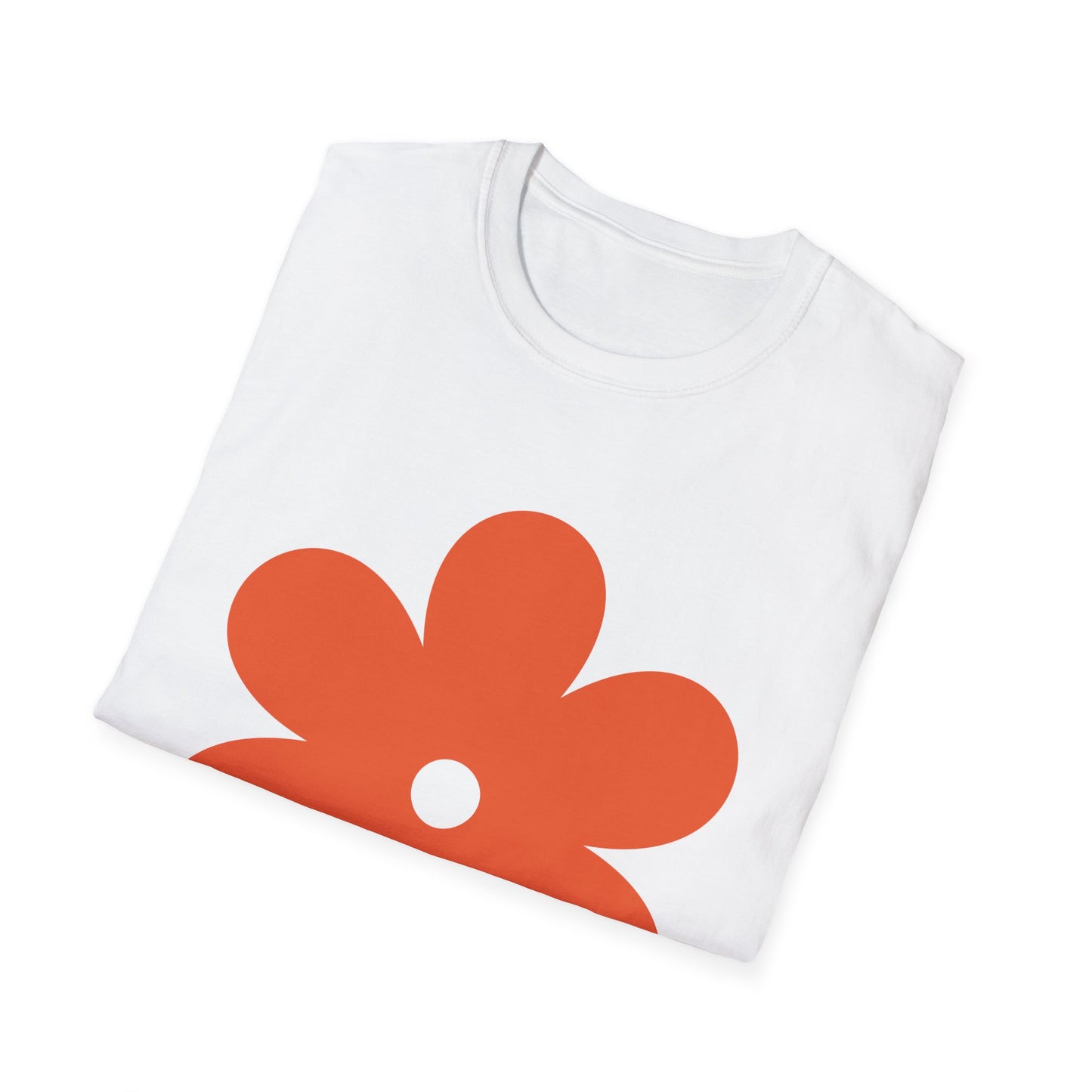 Retro Floral Unisex Softstyle T-Shirt - Perfect for Spring & Summer