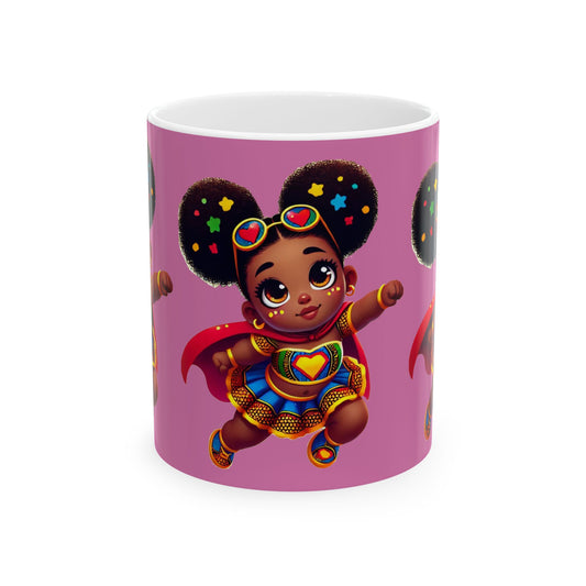 Vibrant Cartoon Character Ceramic Mug - Perfect for Teens & Young Adults, 11oz and 15oz Sizes