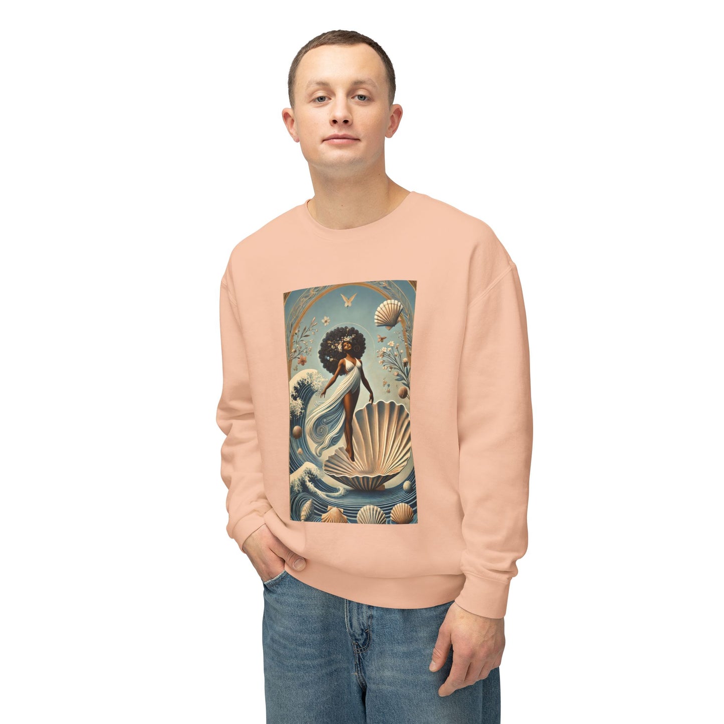 Unisex Lightweight Crewneck Sweatshirt