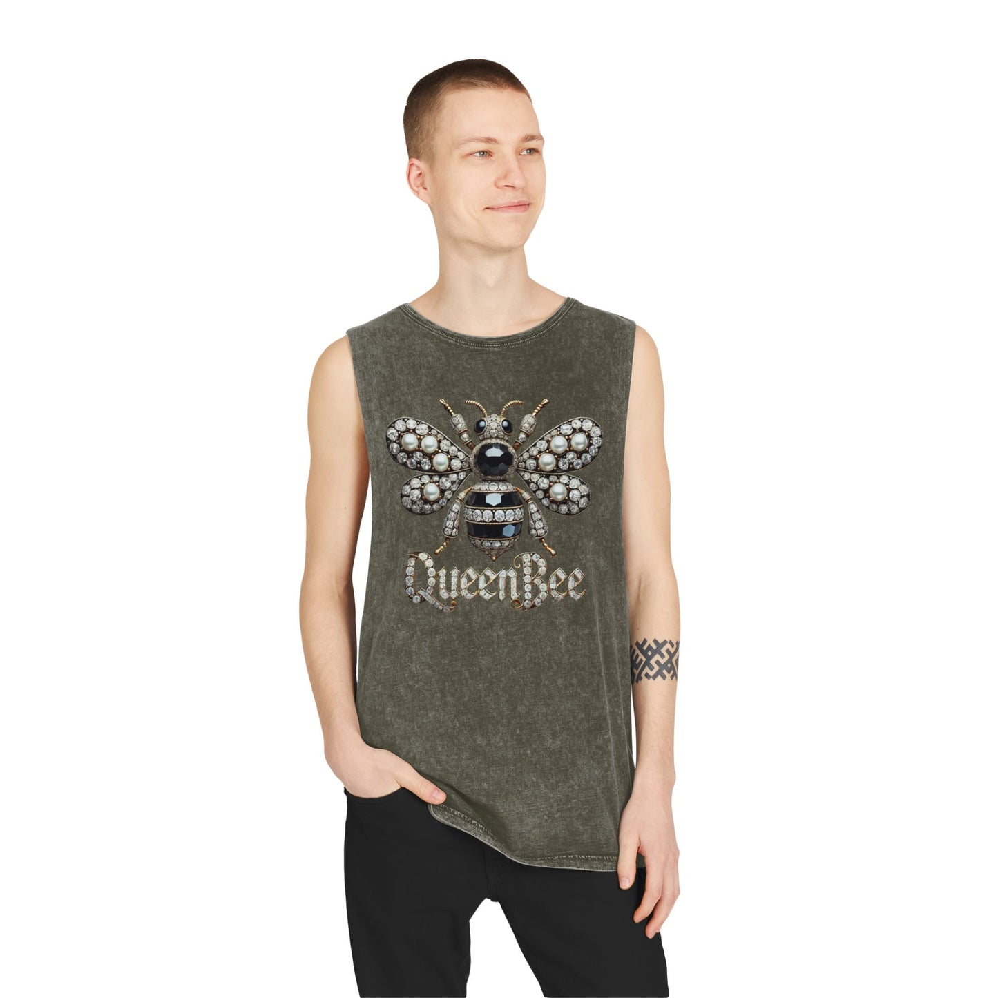 Unisex Stonewash Tank Top