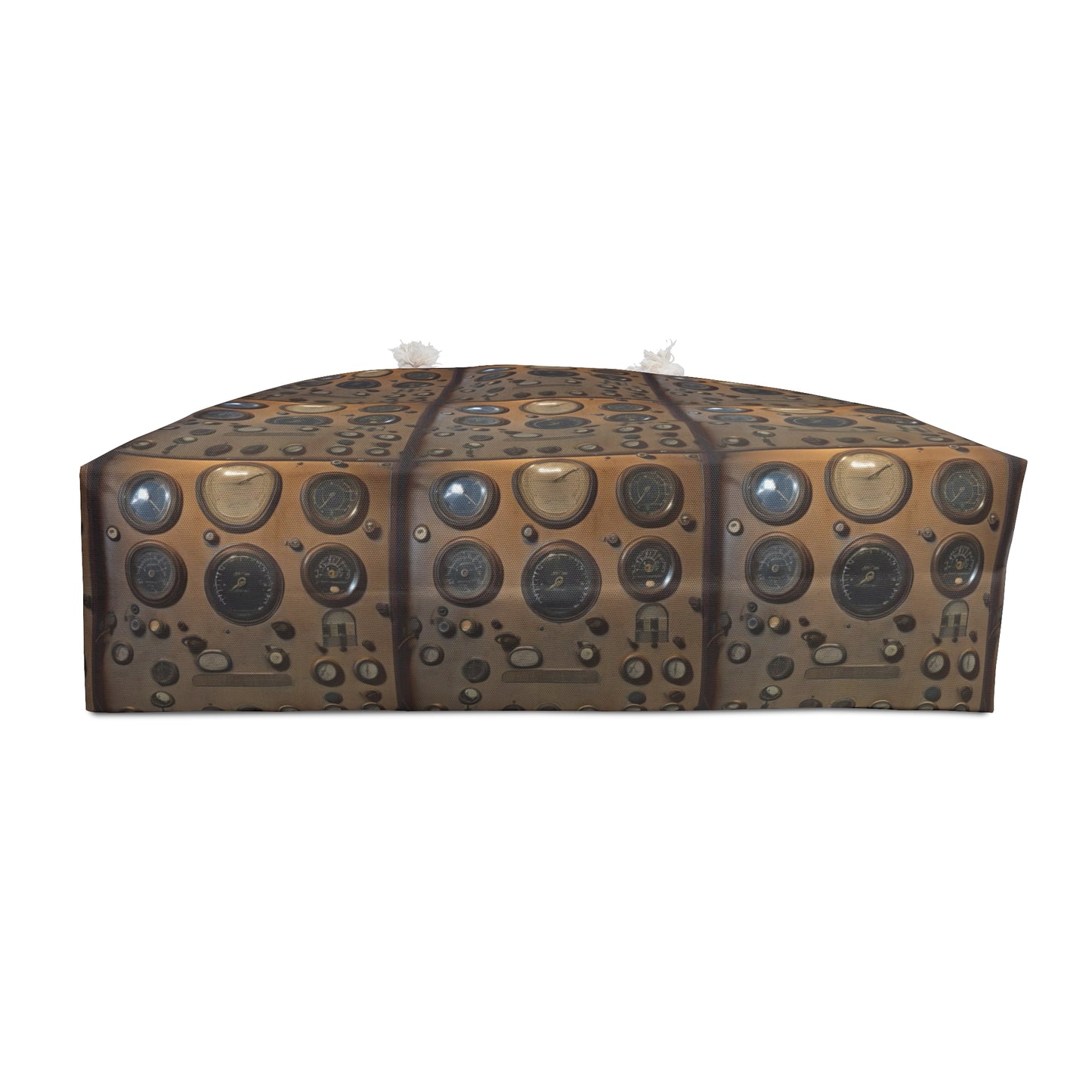 Trendy Weekender Bag with Retro Speaker Design