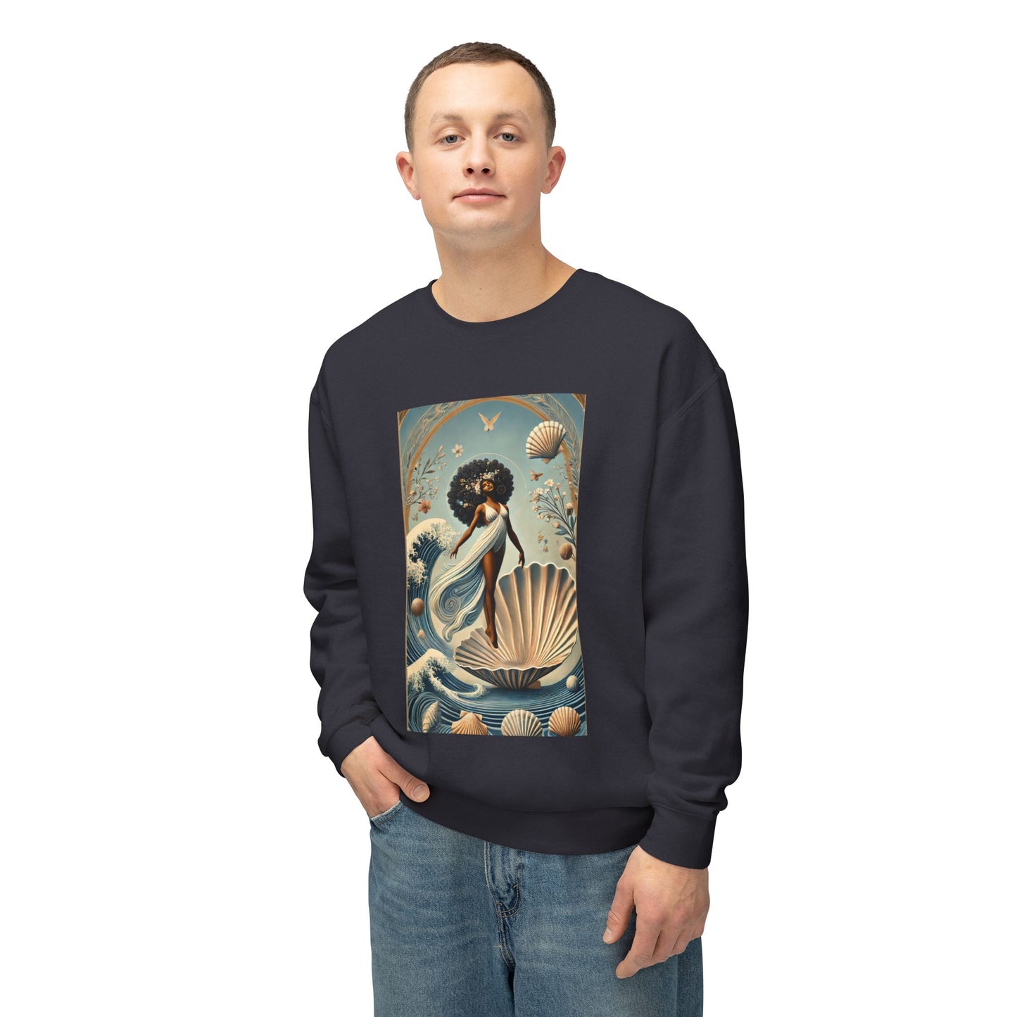 Unisex Lightweight Crewneck Sweatshirt