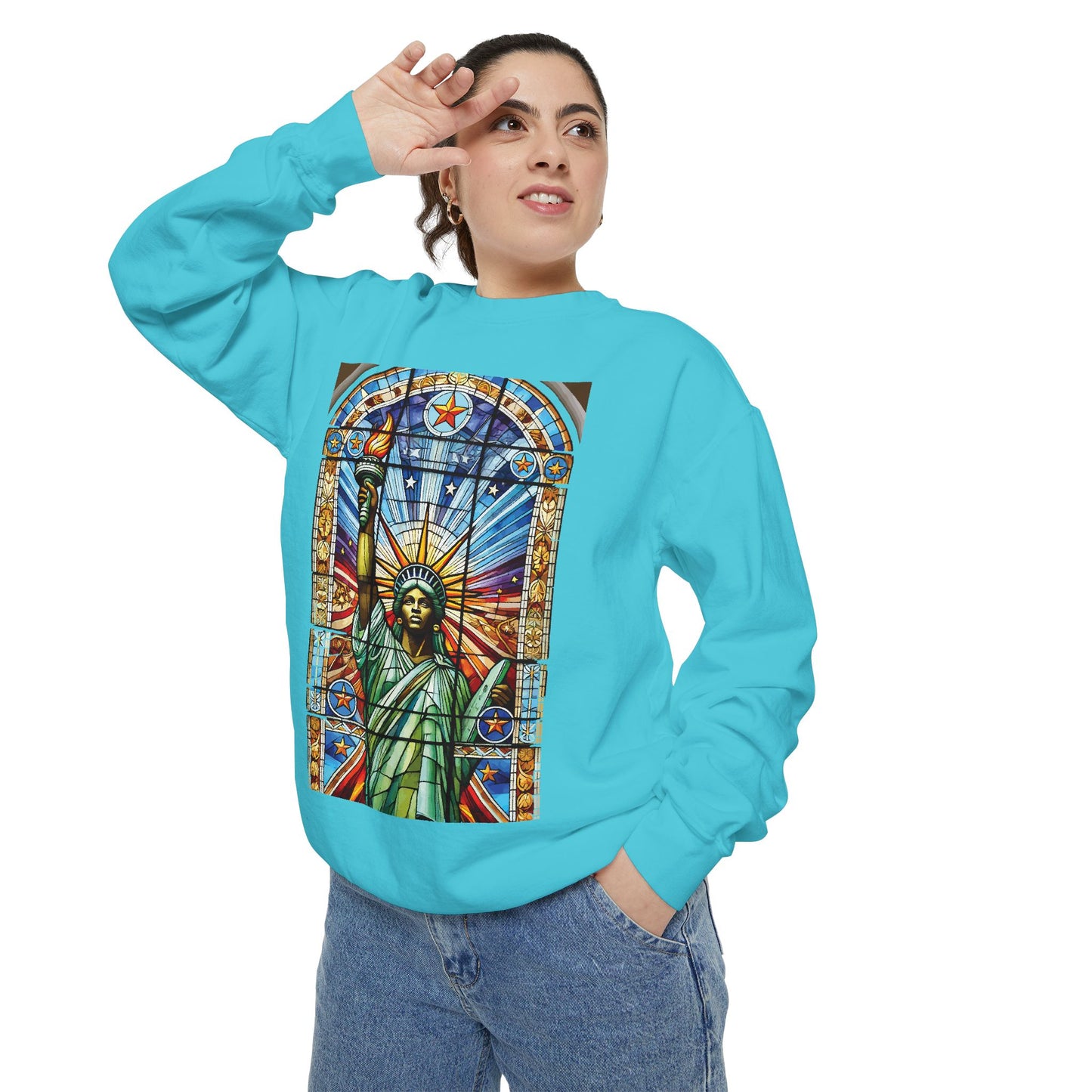 Unisex Garment-Dyed Sweatshirt