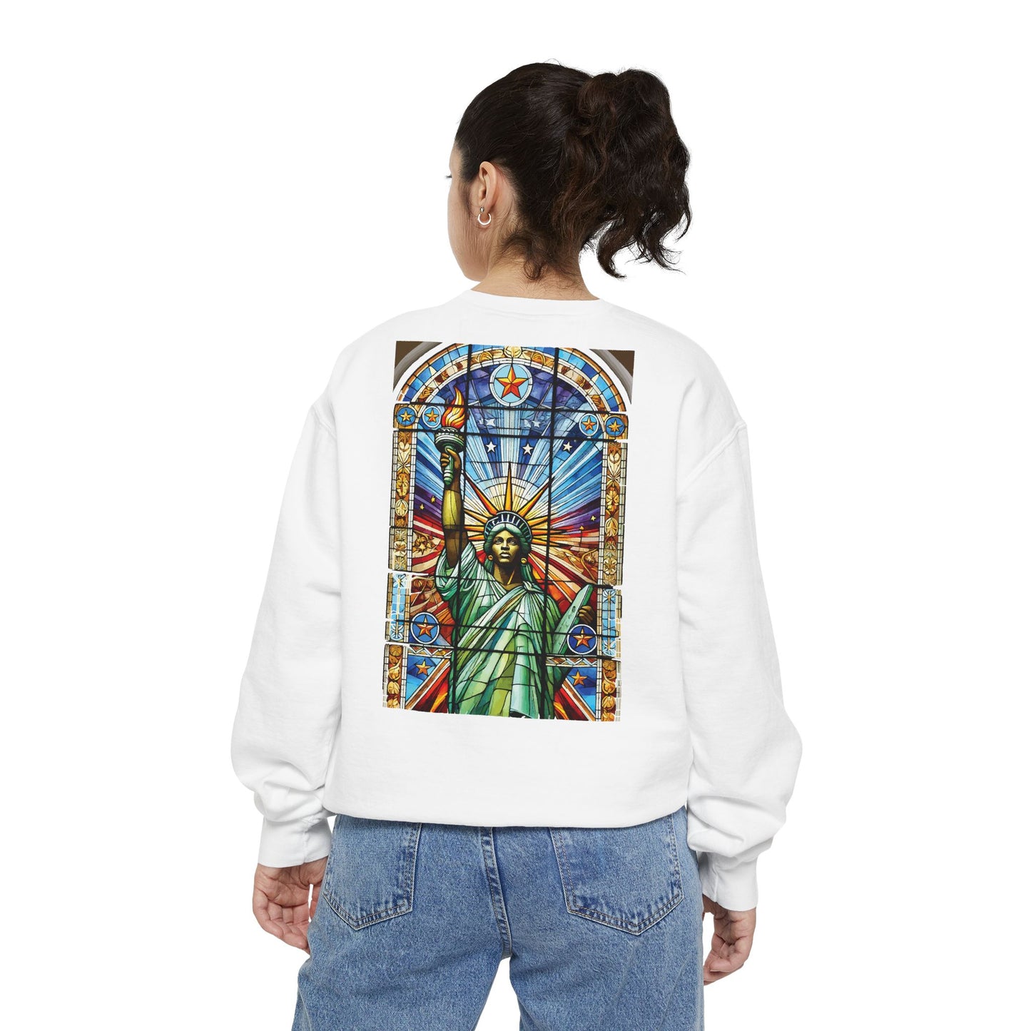 Unisex Garment-Dyed Sweatshirt